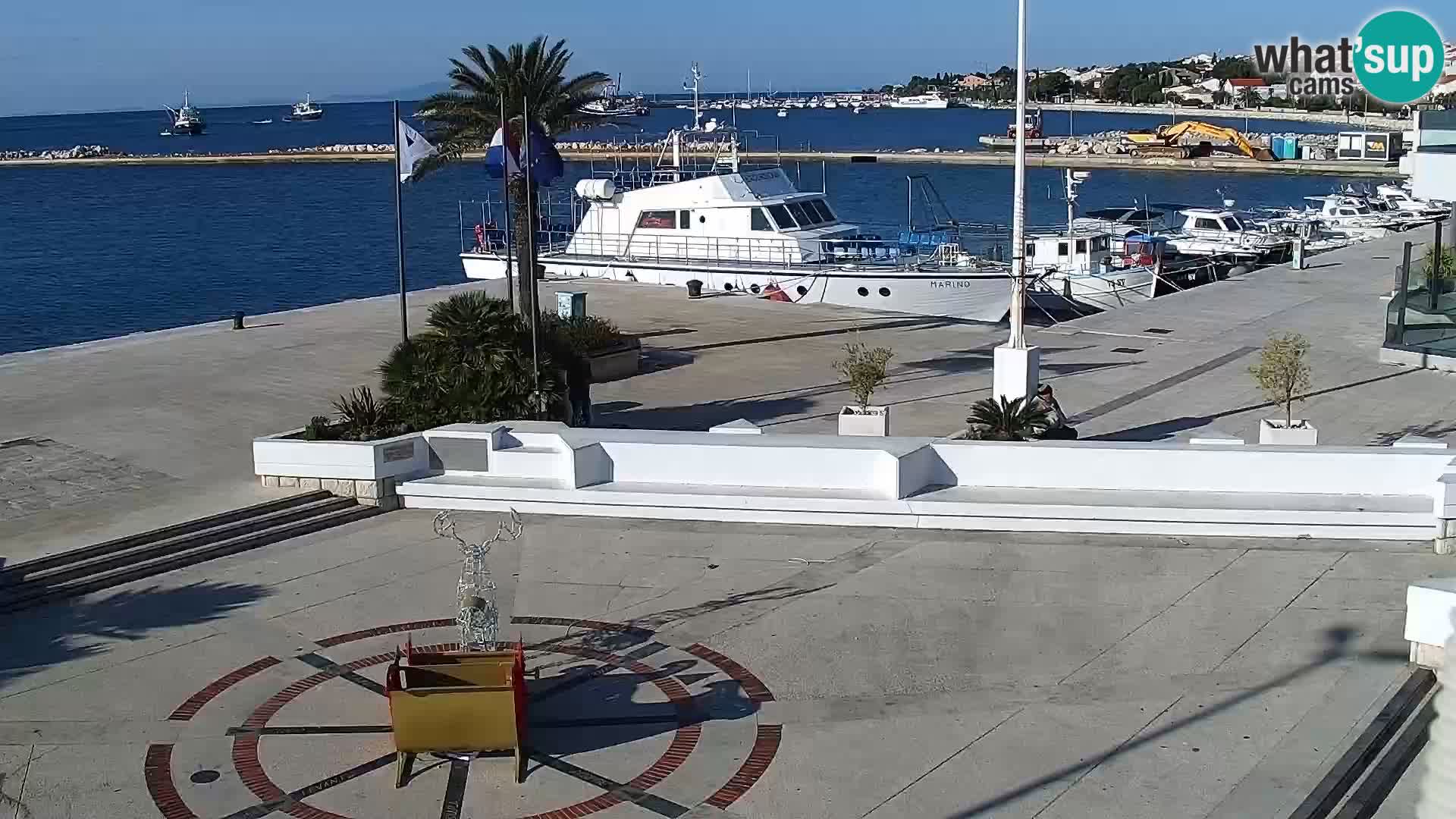 Novalja Livecam promenade