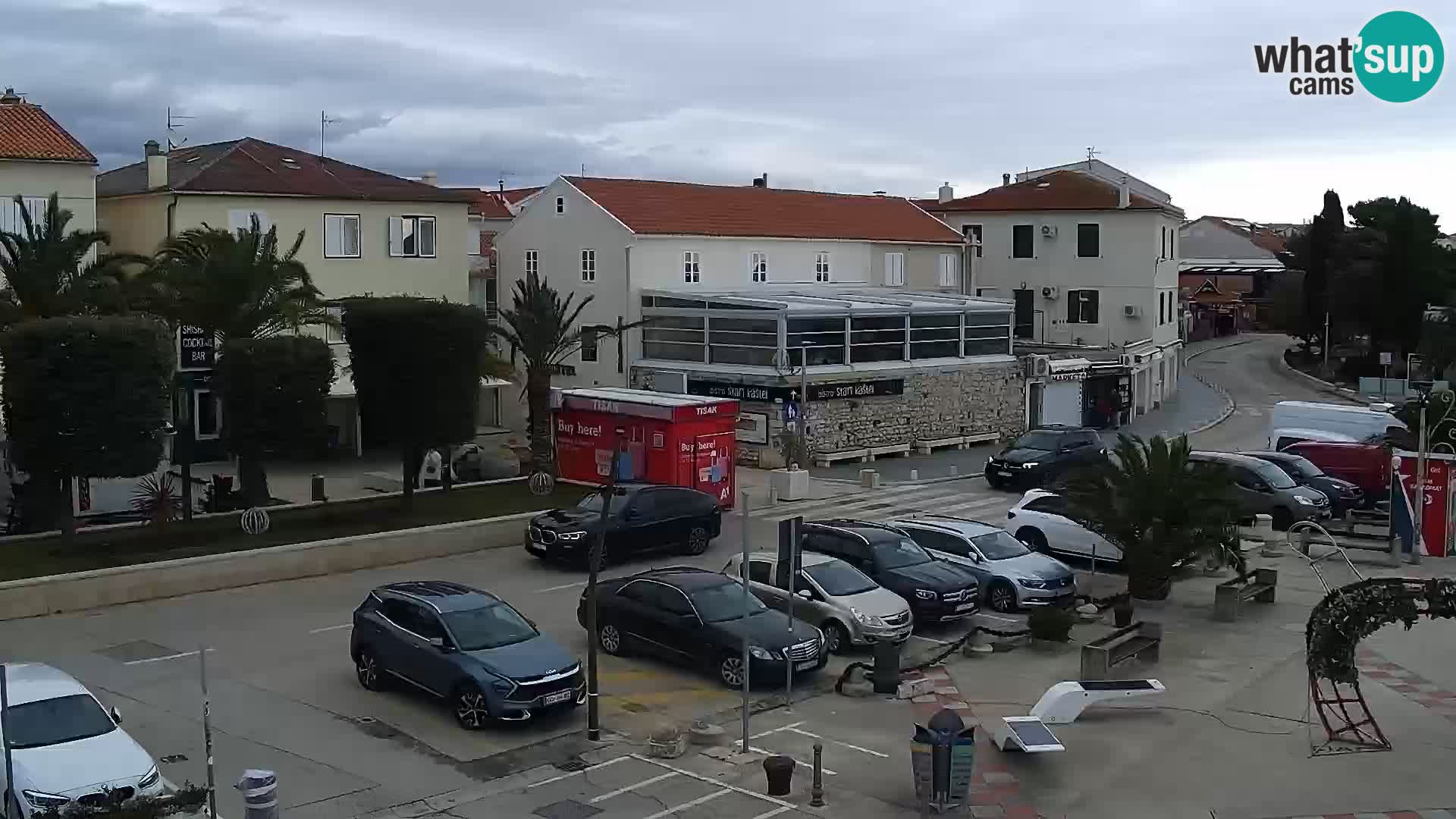 Novalja Livecam promenade
