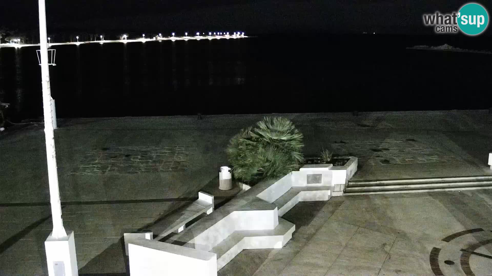 Novalja Livecam promenade