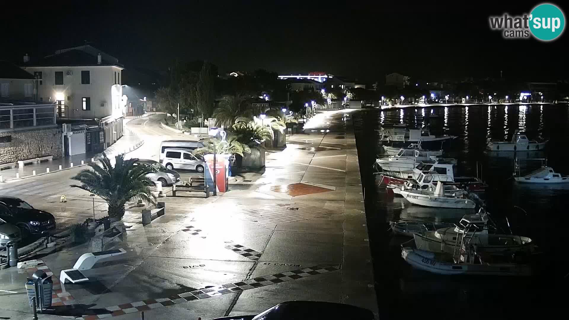 Livecam Promenade a Novalja