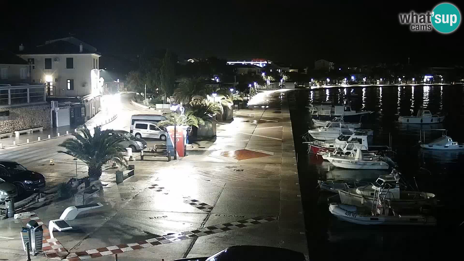 Livecam Promenade a Novalja