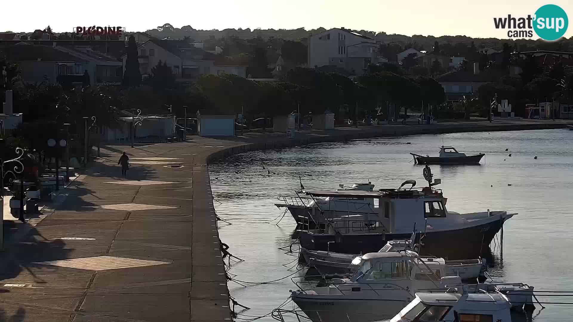 Livecam Promenade a Novalja