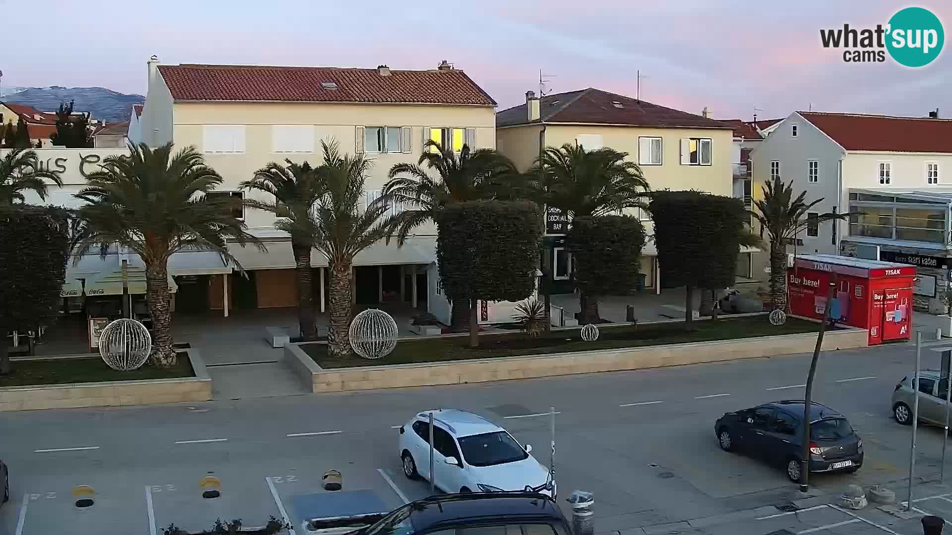 Livecam Promenade a Novalja