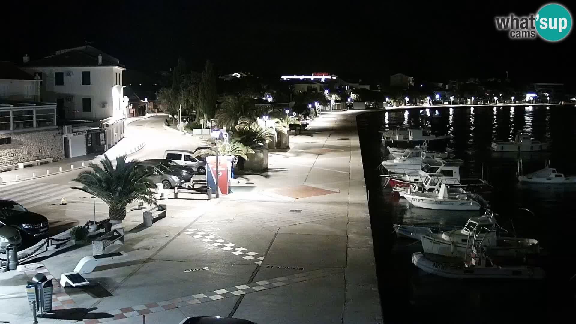 Livecam Promenade a Novalja