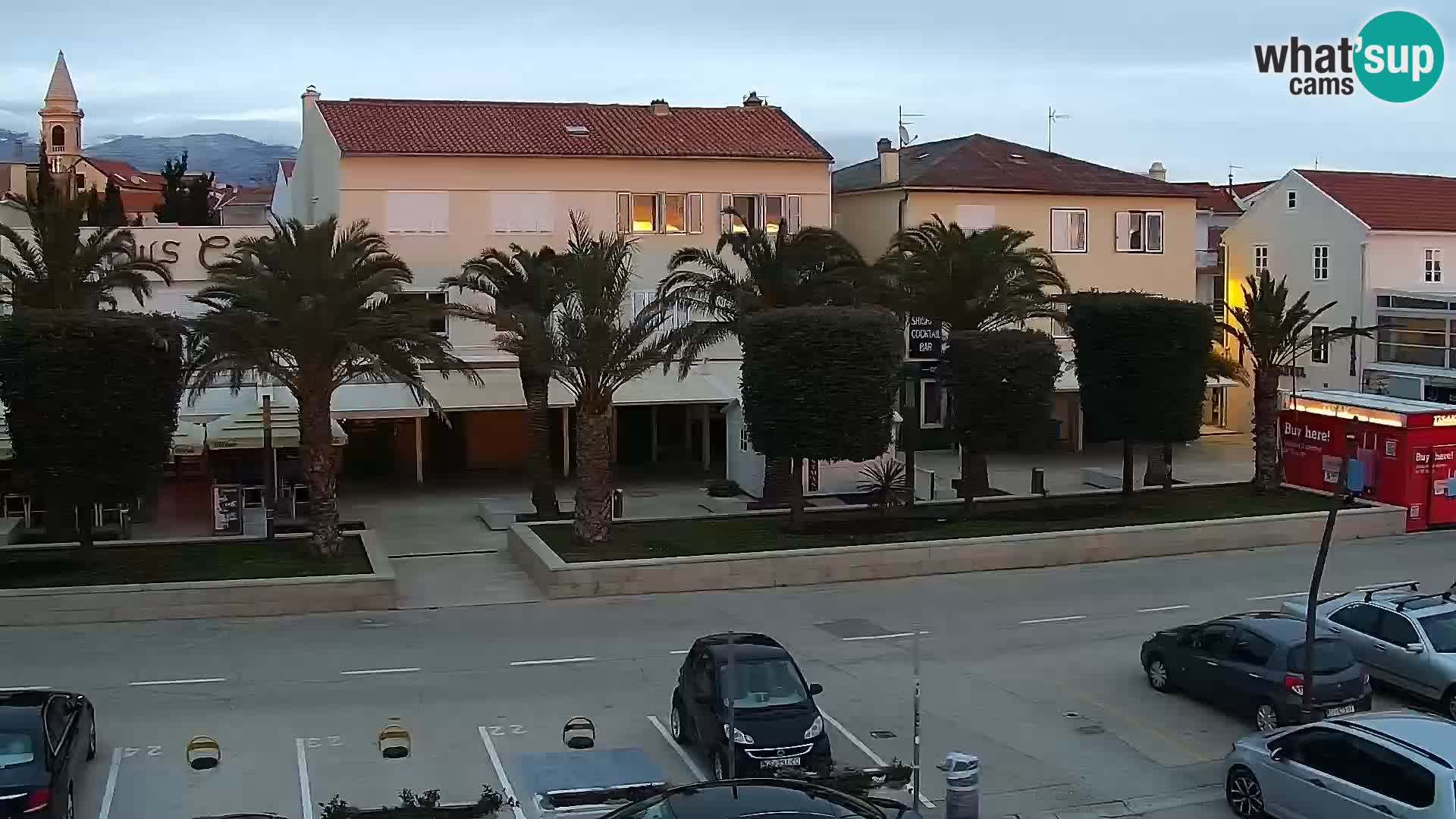 Livecam Promenade a Novalja