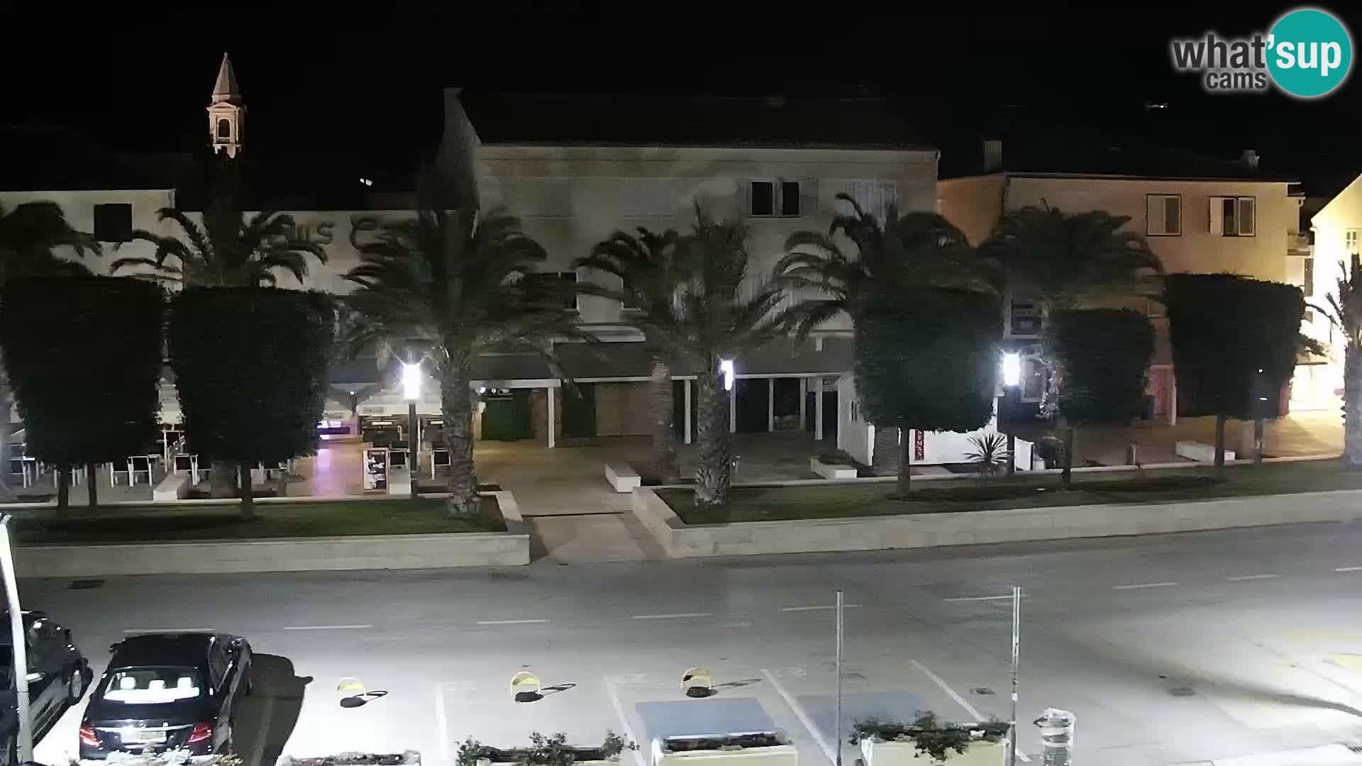 Livecam Promenade a Novalja