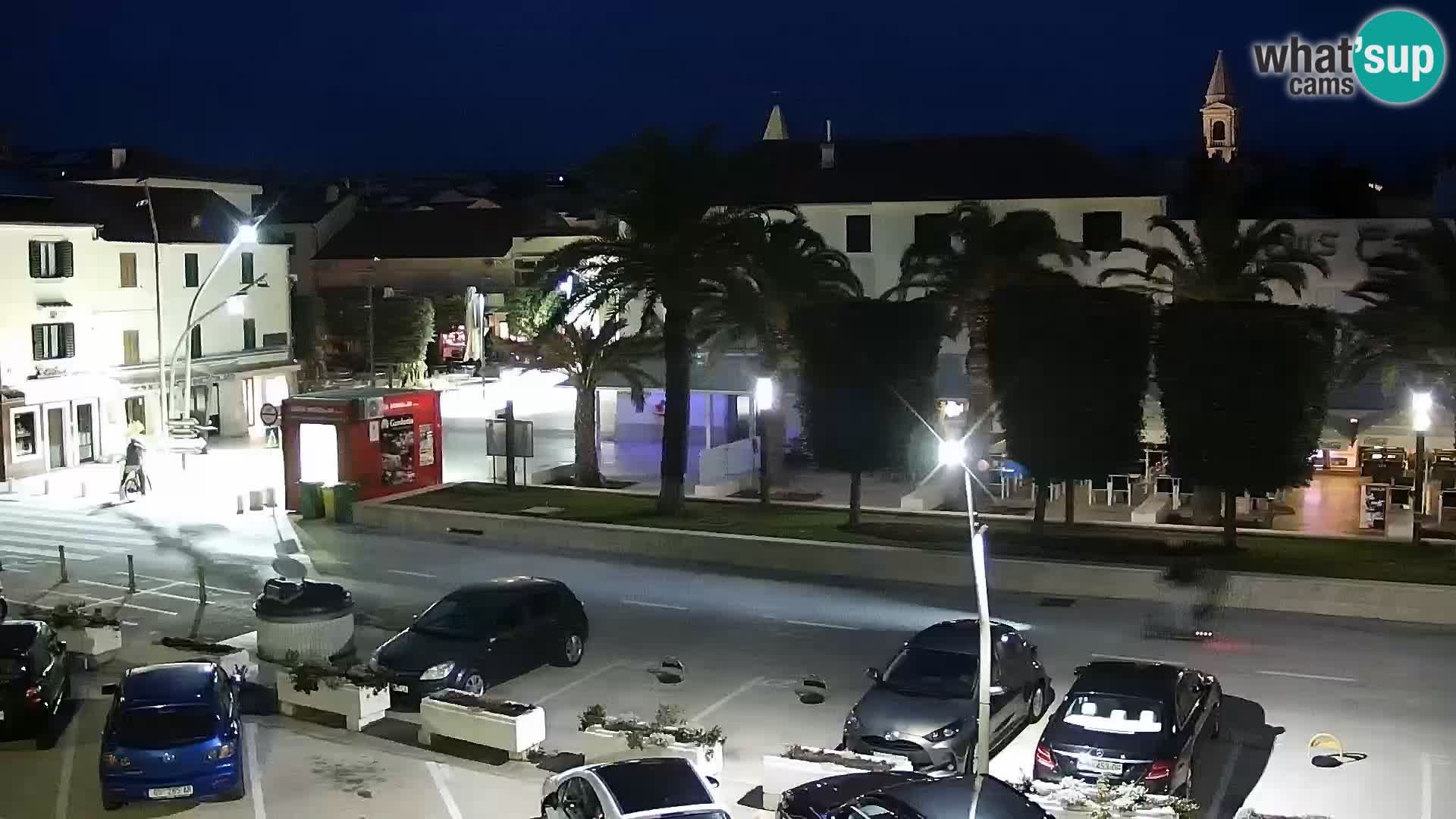 Novalja Livecam promenade