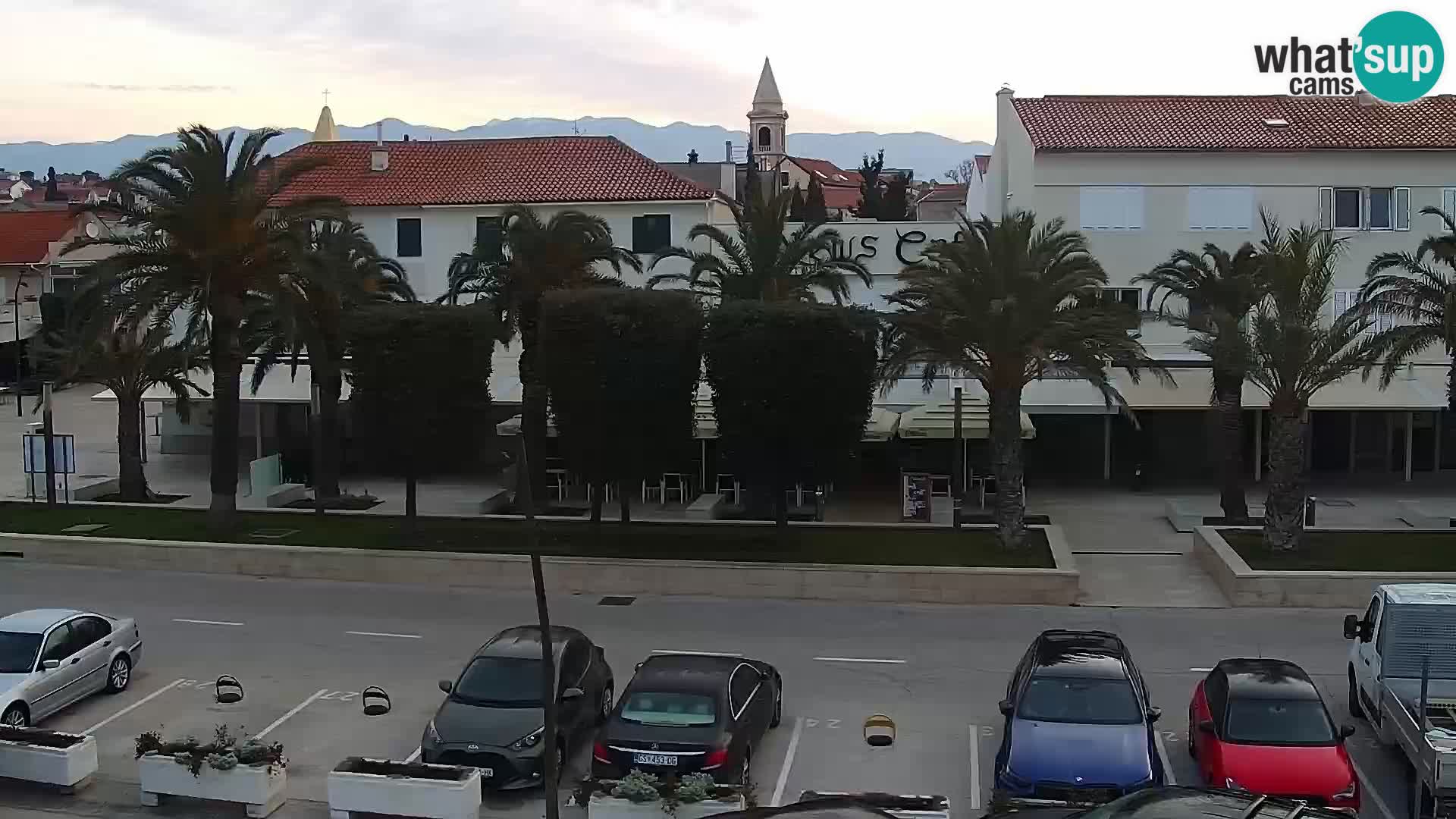 Novalja Livecam promenade