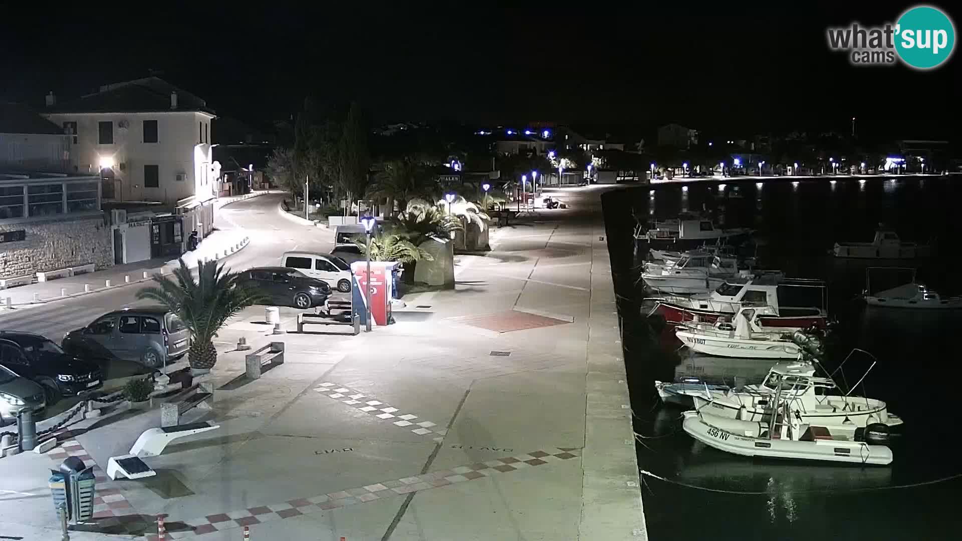 Livecam Promenade a Novalja