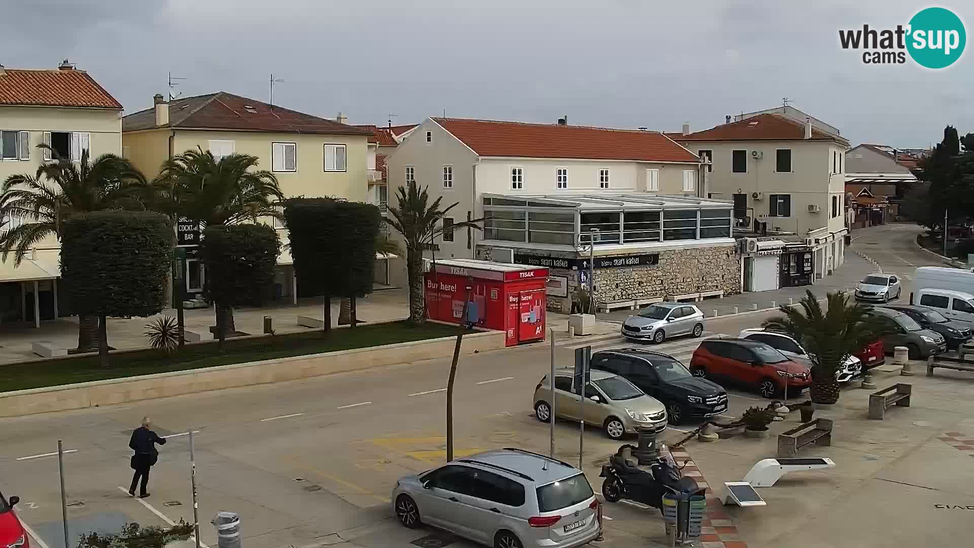 Novalja Livecam promenade