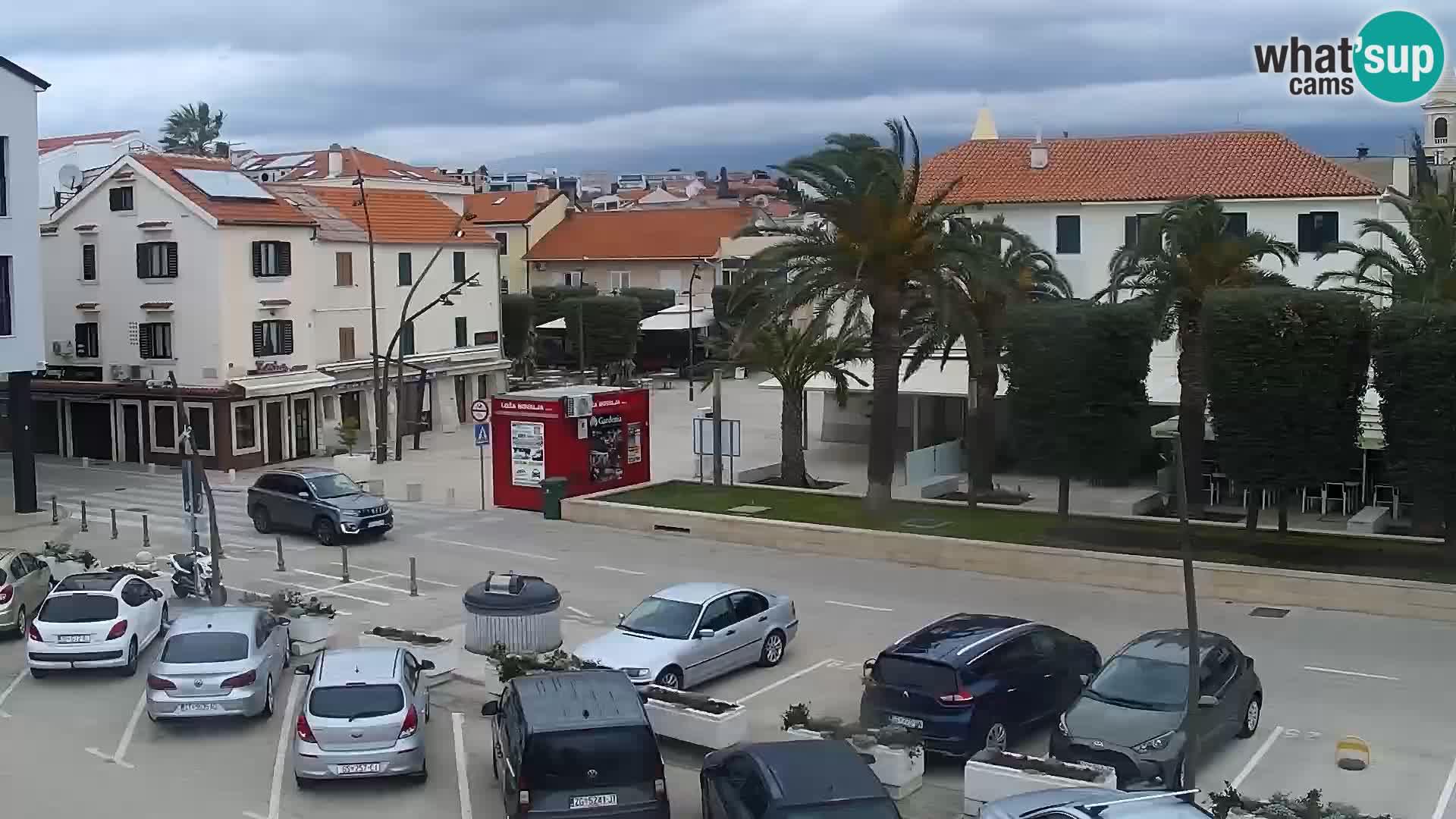 Livecam Promenade a Novalja