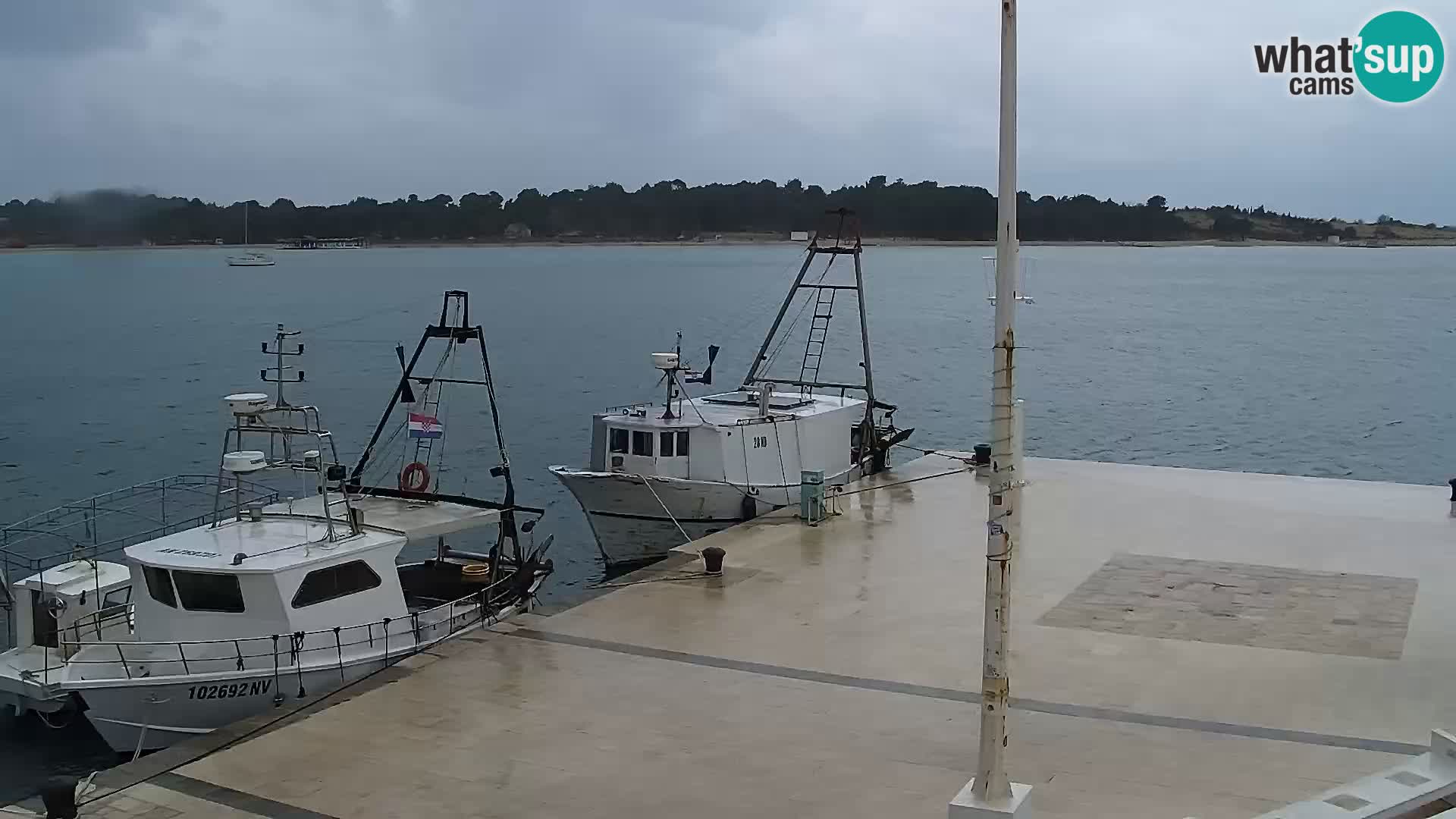 Webcam Novalja seaside promenade
