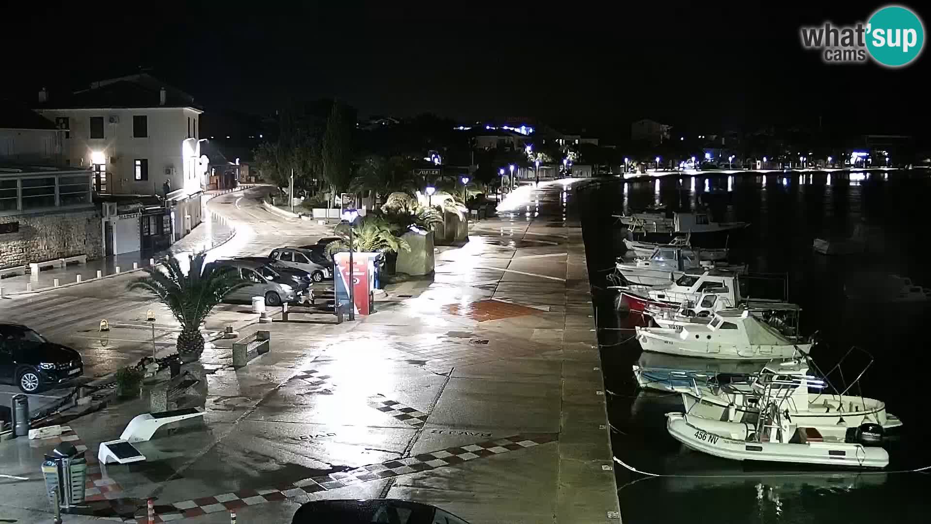 Livecam Promenade a Novalja