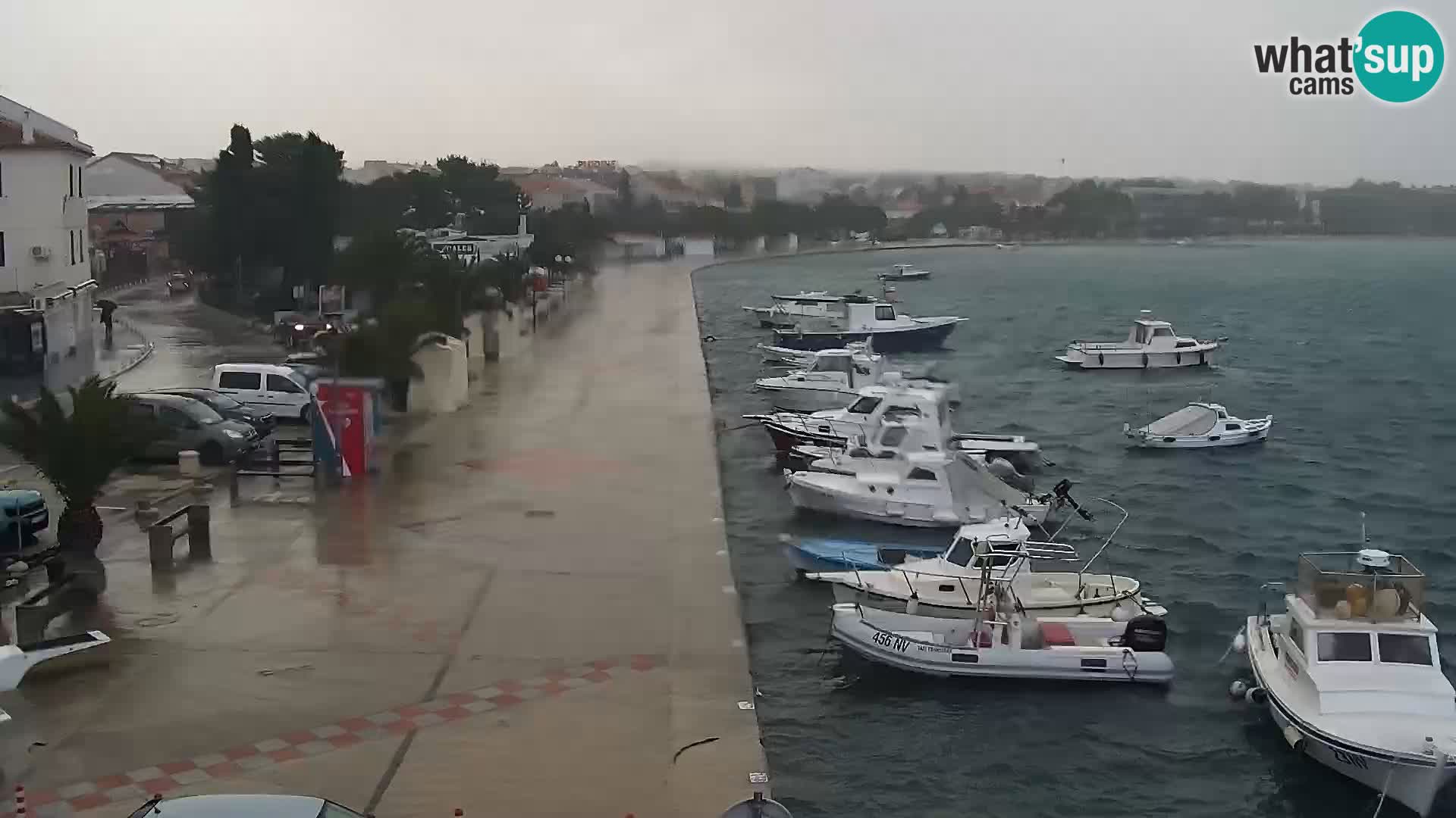 Livecam Promenade a Novalja