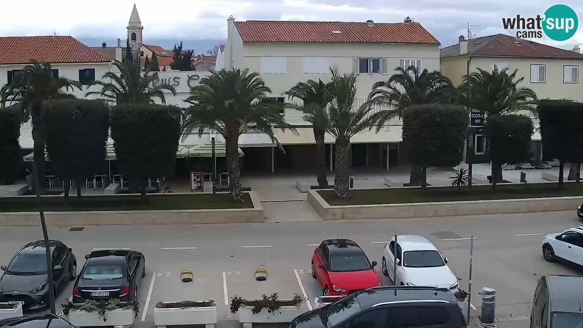 Livecam Promenade a Novalja