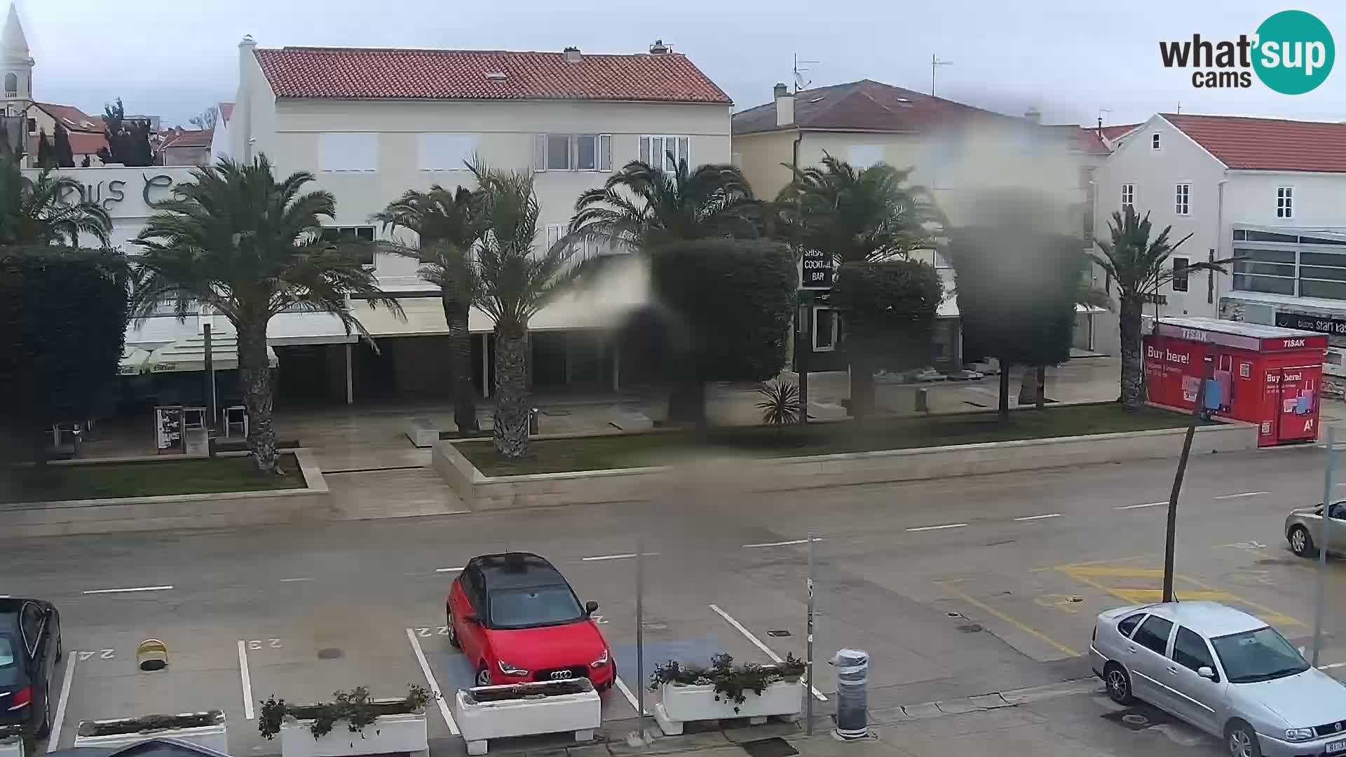 Livecam Promenade a Novalja