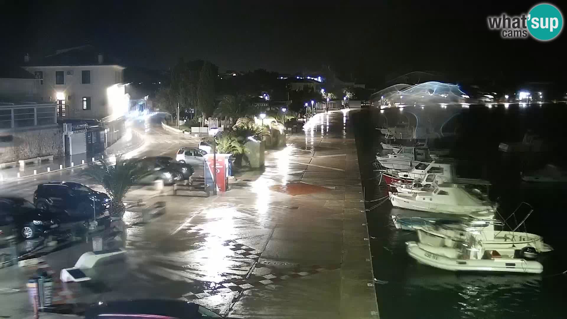 Novalja Livecam promenade