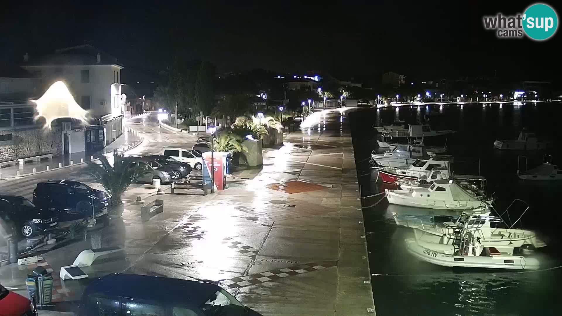 Livecam Promenade a Novalja