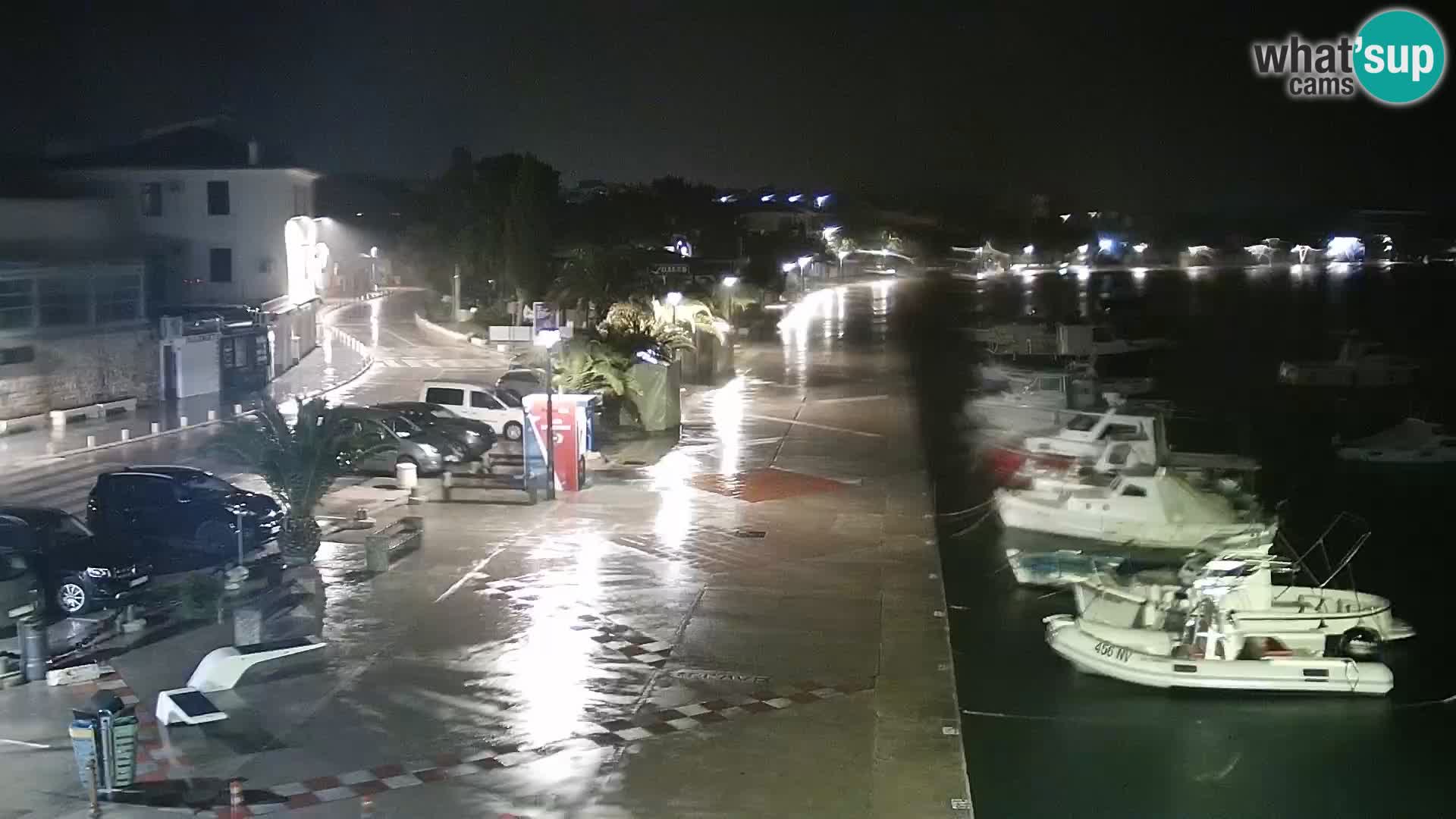 Novalja Livecam promenade