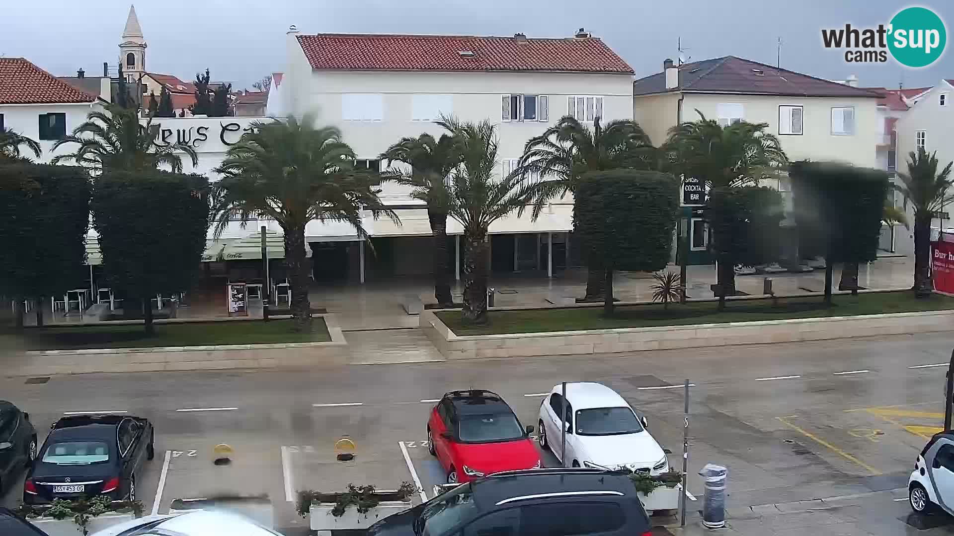 Novalja Livecam promenade