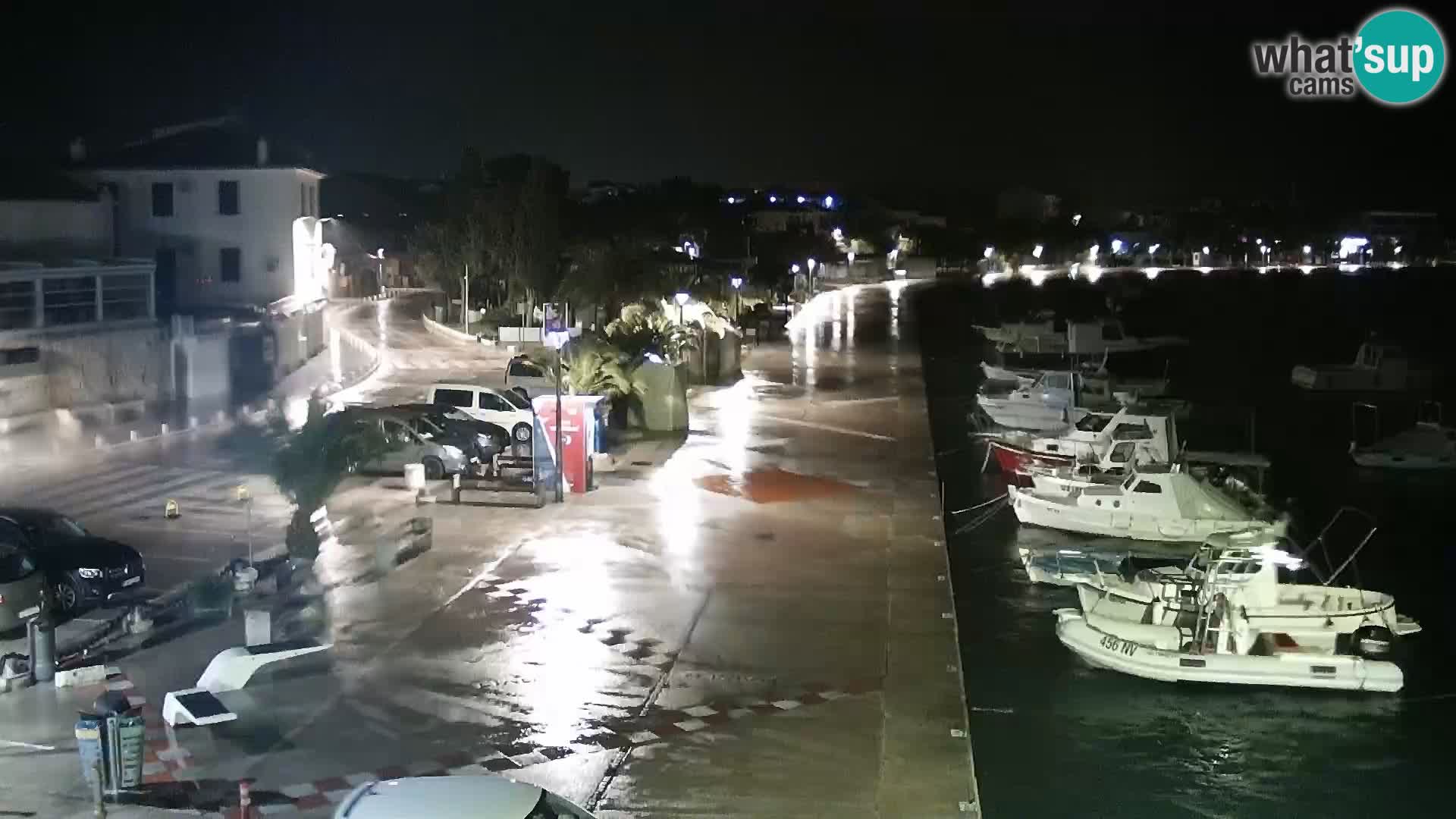 Livecam Promenade a Novalja