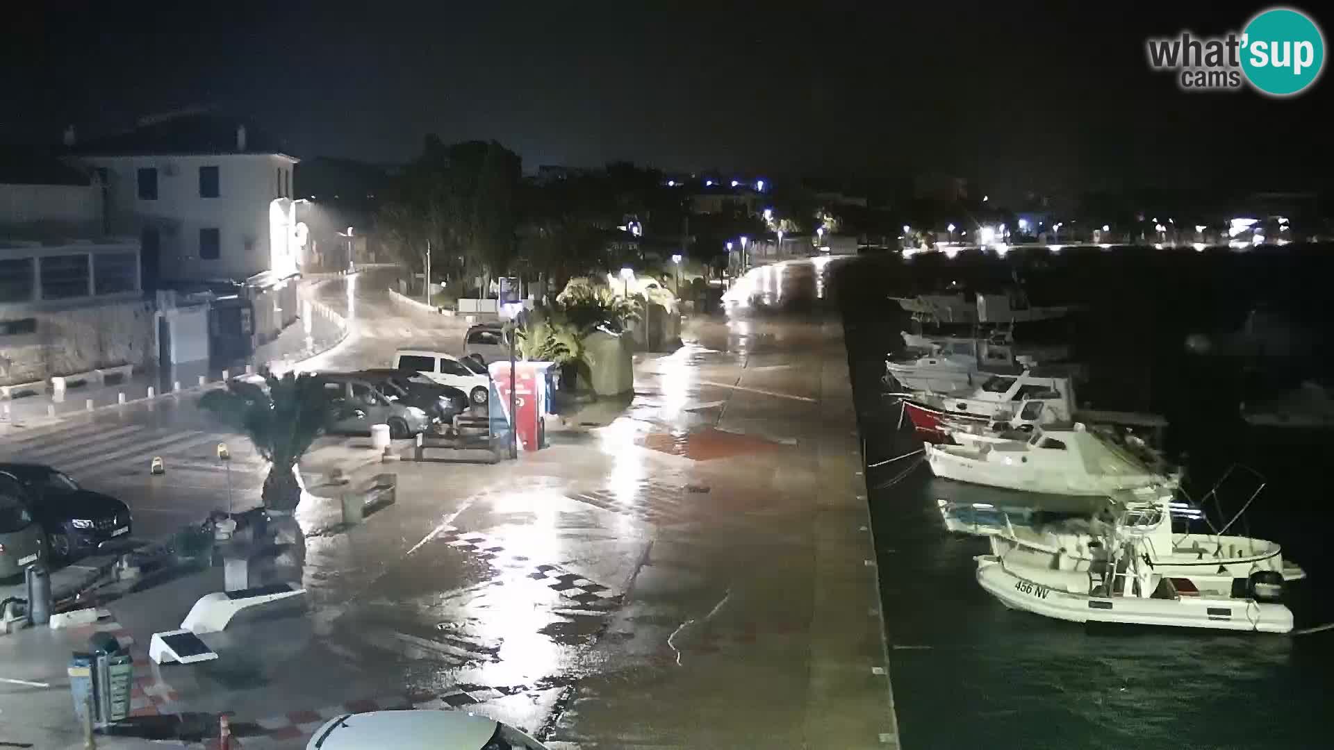 Livecam Promenade a Novalja