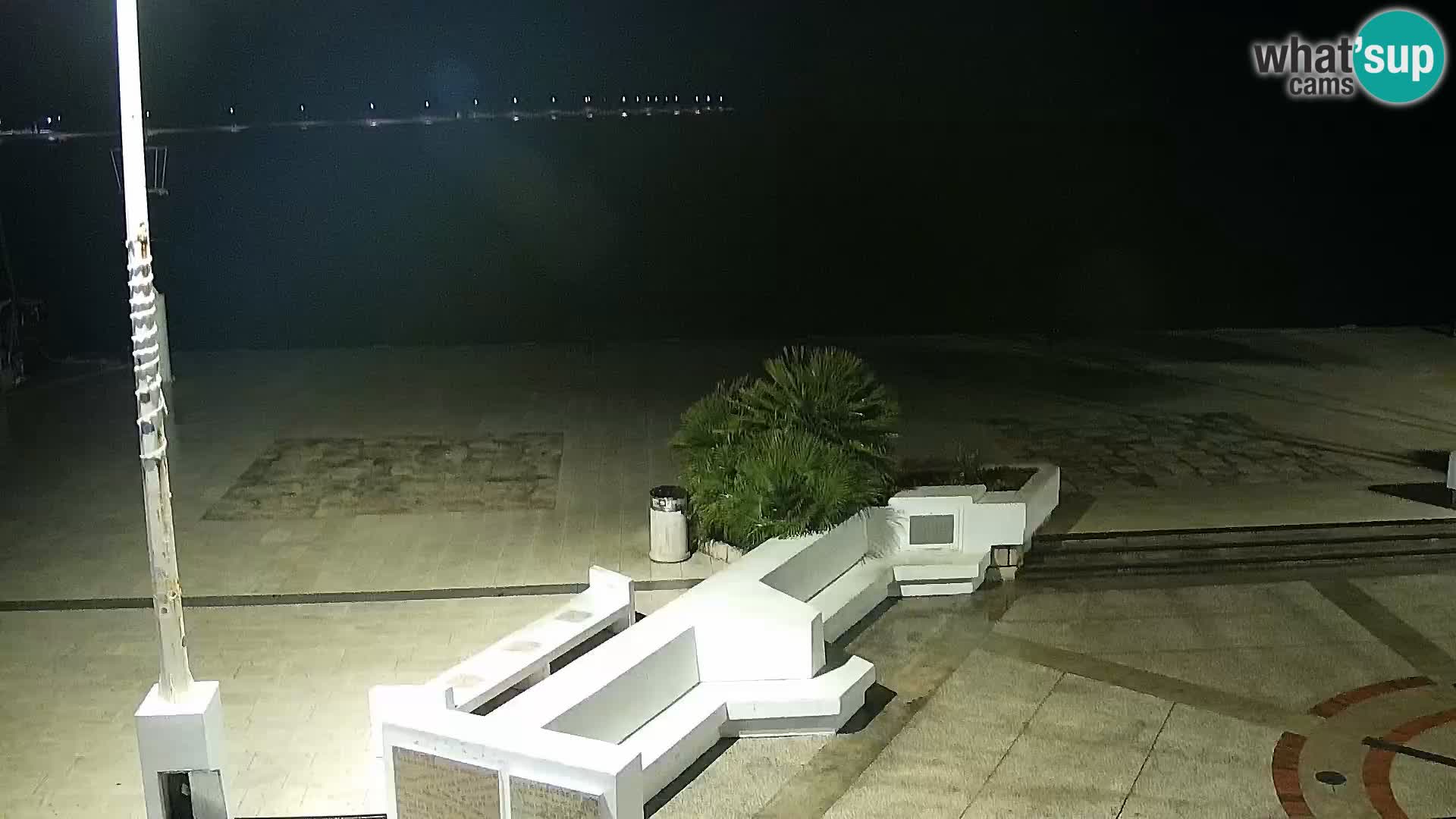 Novalja Livecam promenade