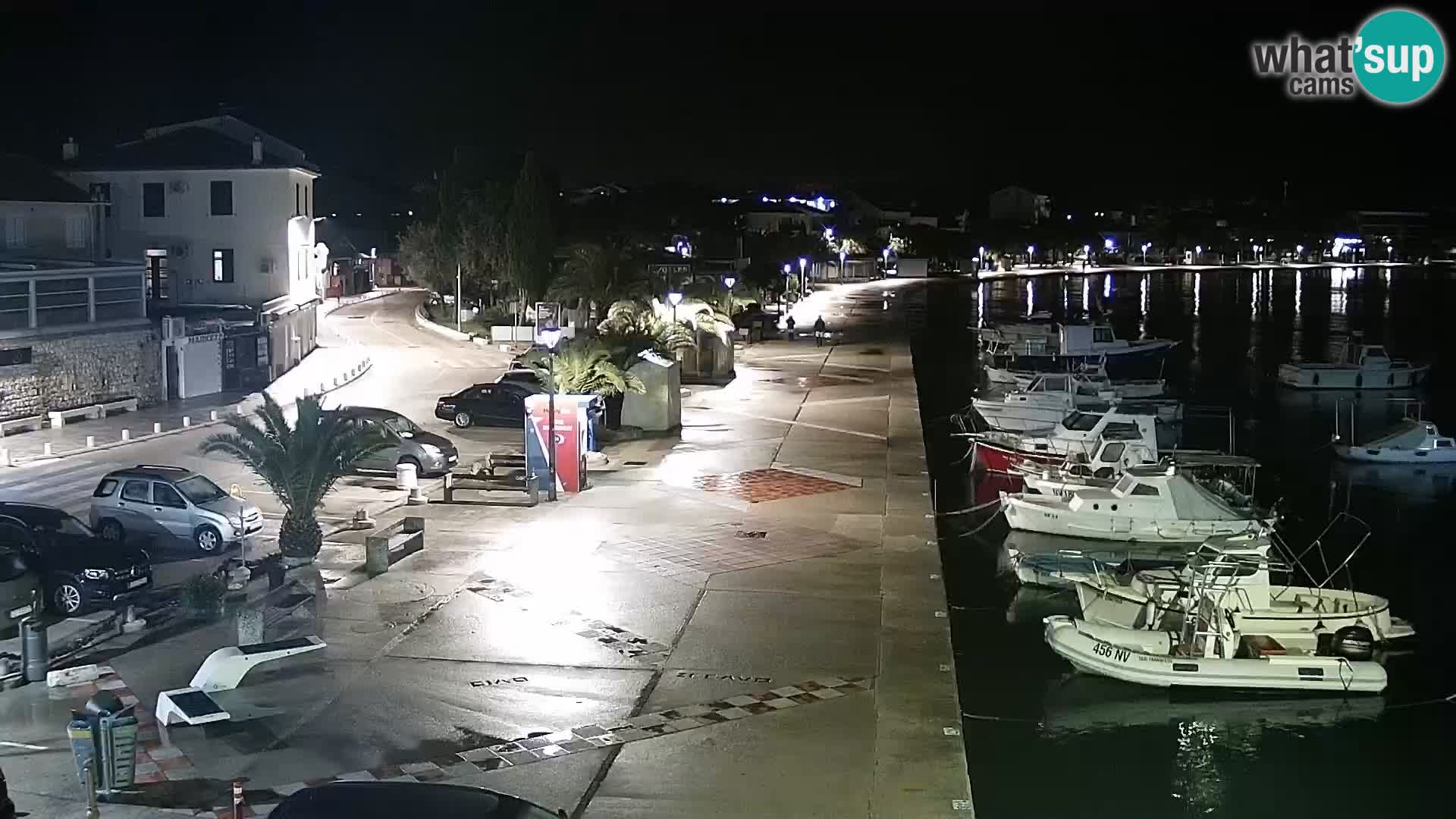 Novalja Livecam promenade