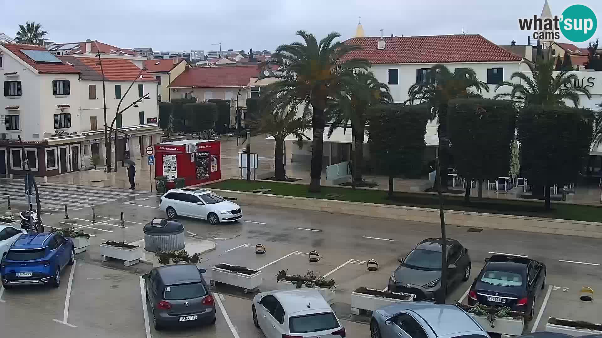 Livecam Promenade a Novalja