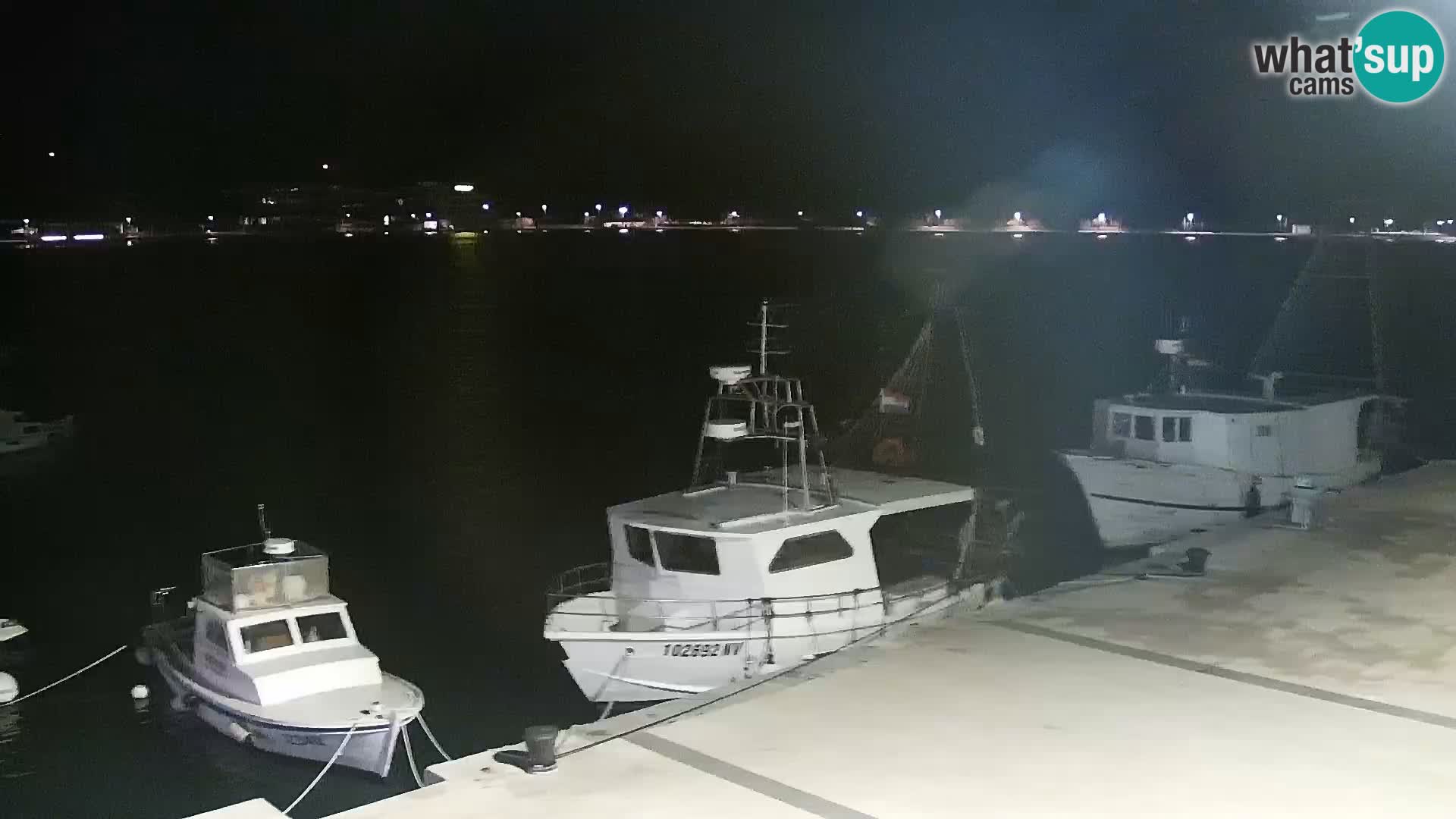 Novalja spletna kamera promenada