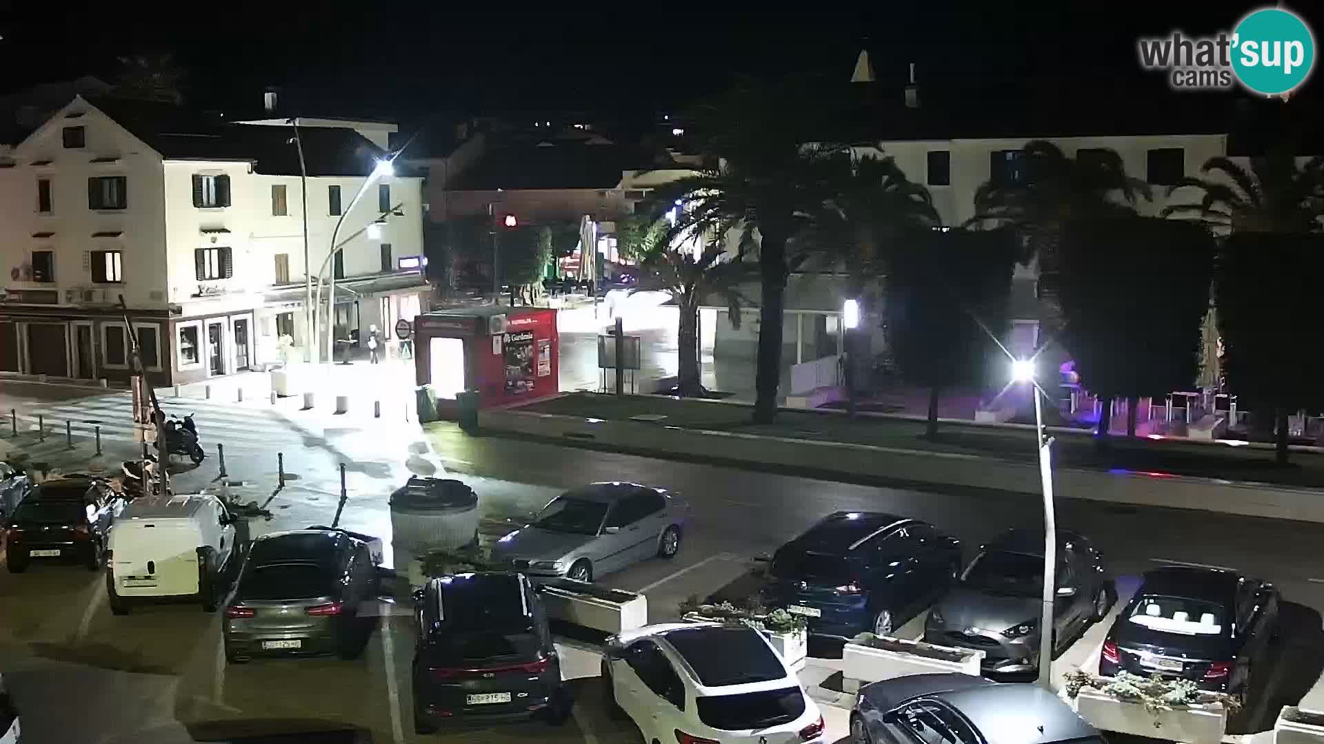 Livecam Promenade a Novalja