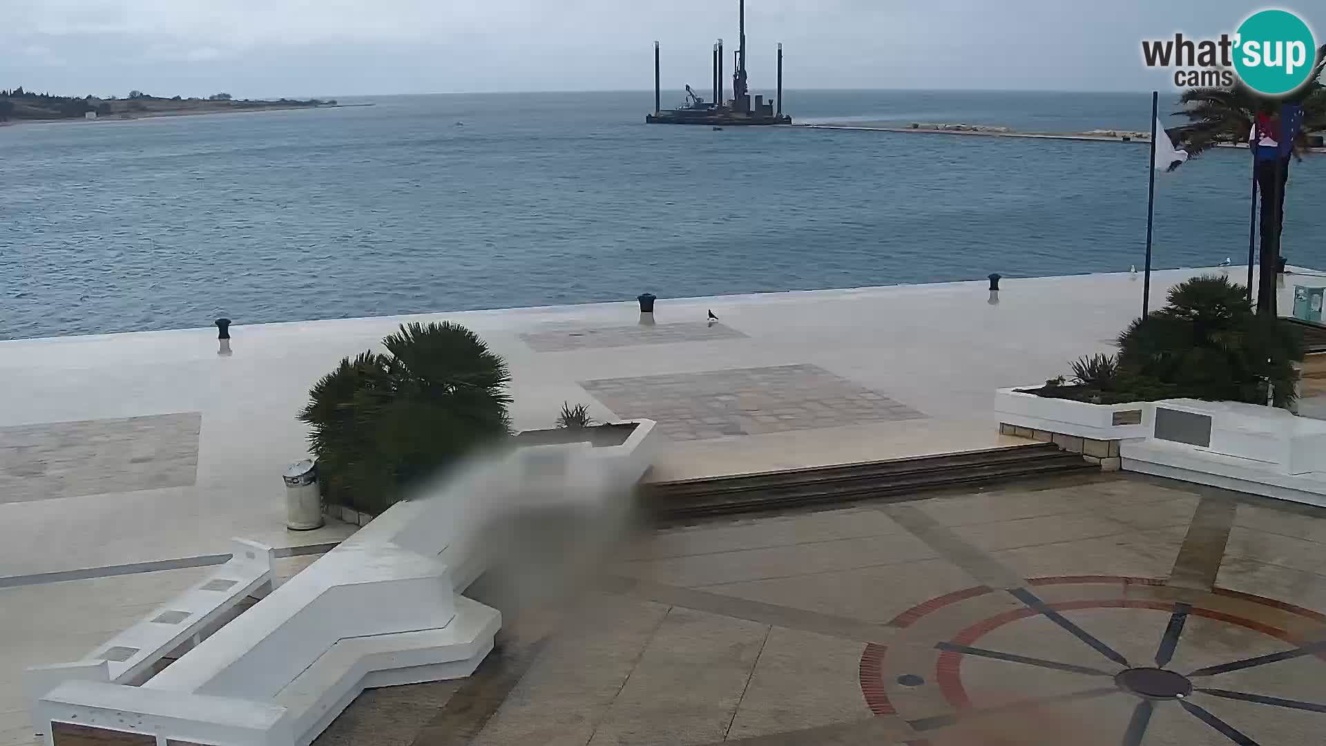 Novalja Livecam promenade