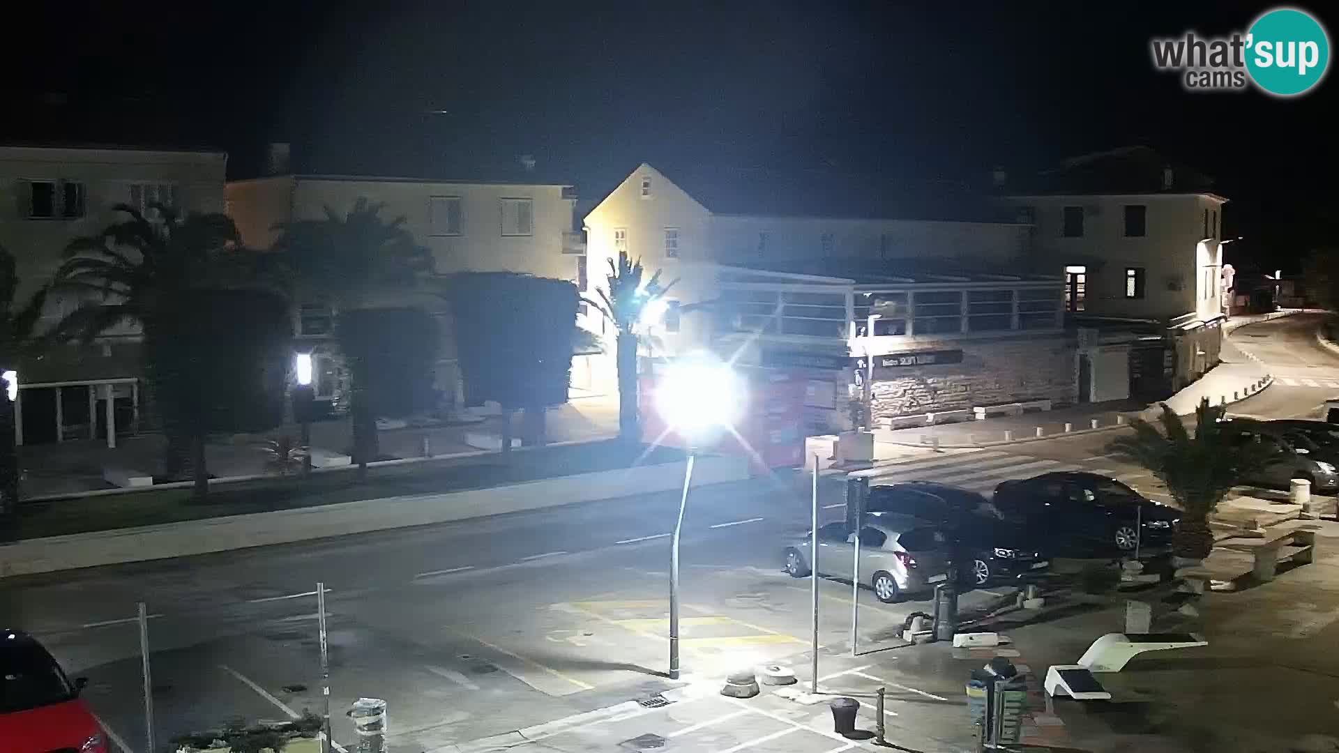 Novalja Livecam promenade