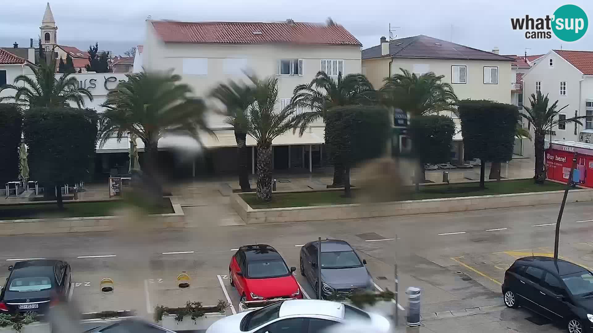 Livecam Promenade a Novalja