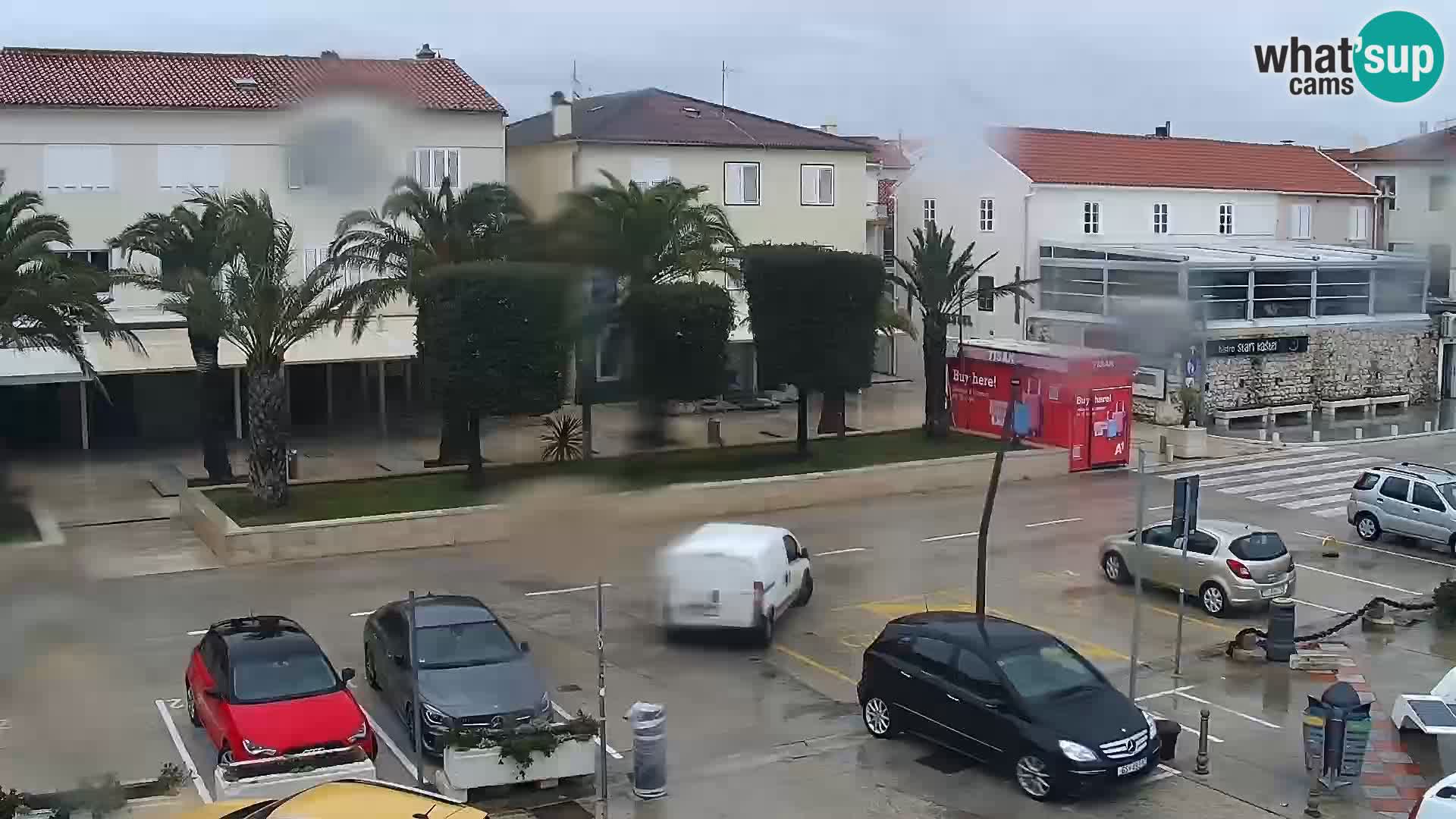 Novalja Livecam promenade