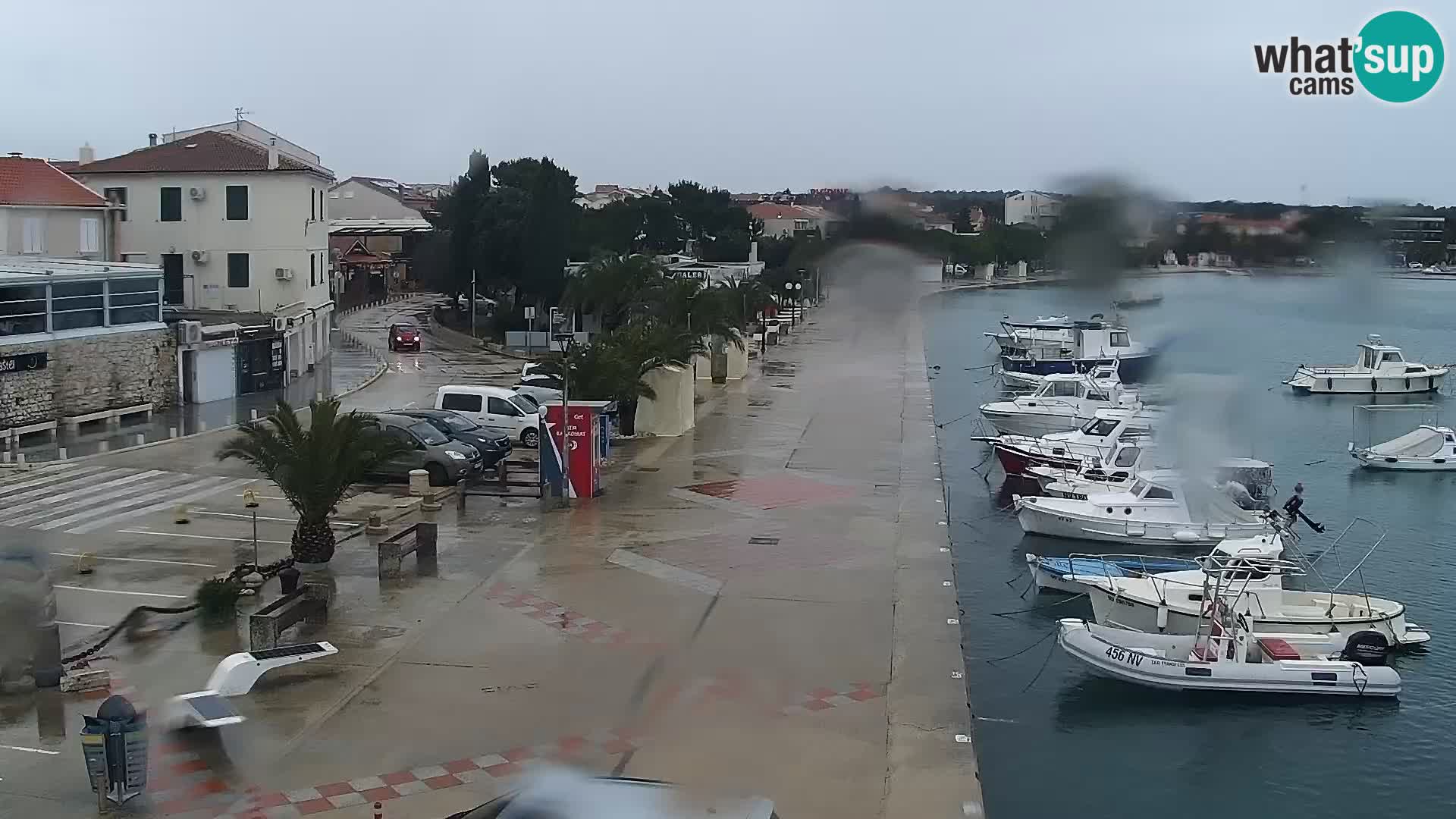 Livecam Promenade a Novalja