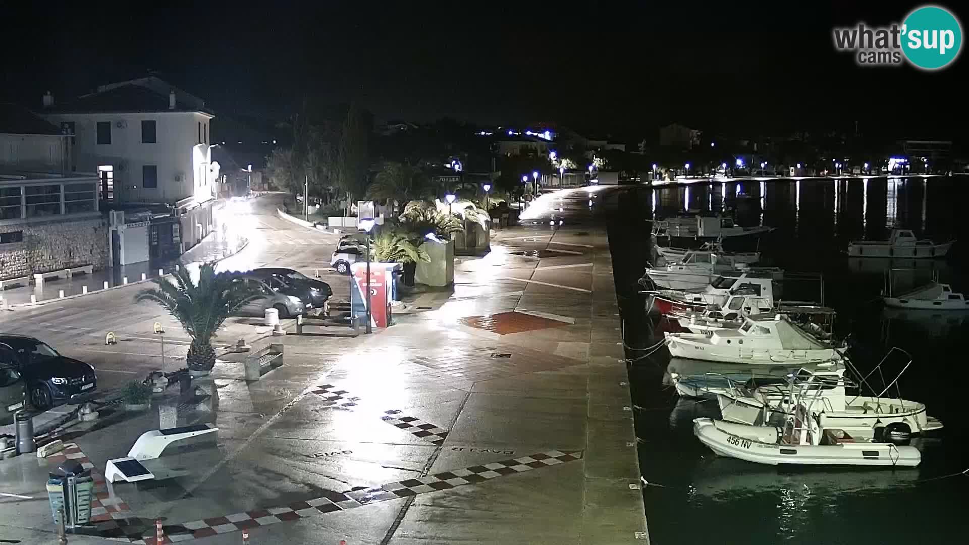 Novalja Livecam promenade