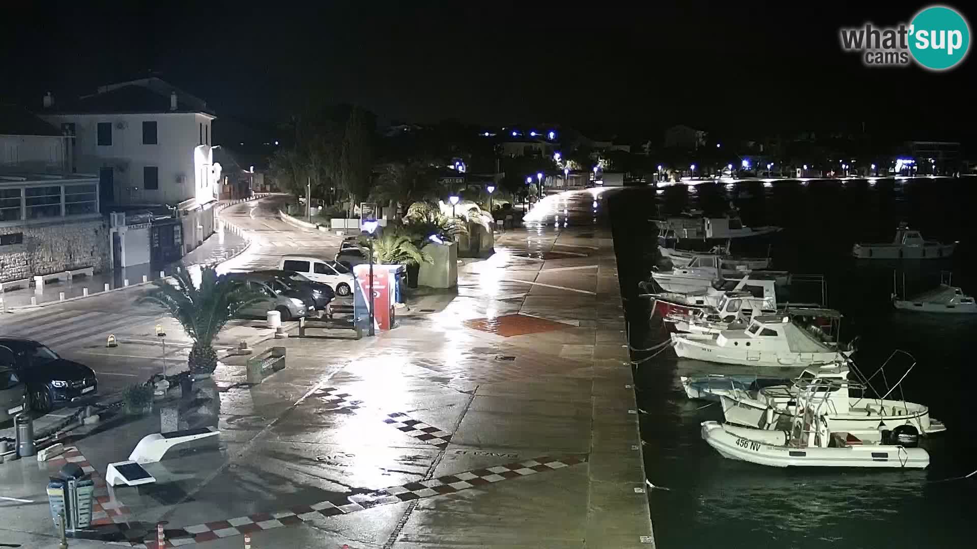 Livecam Promenade a Novalja