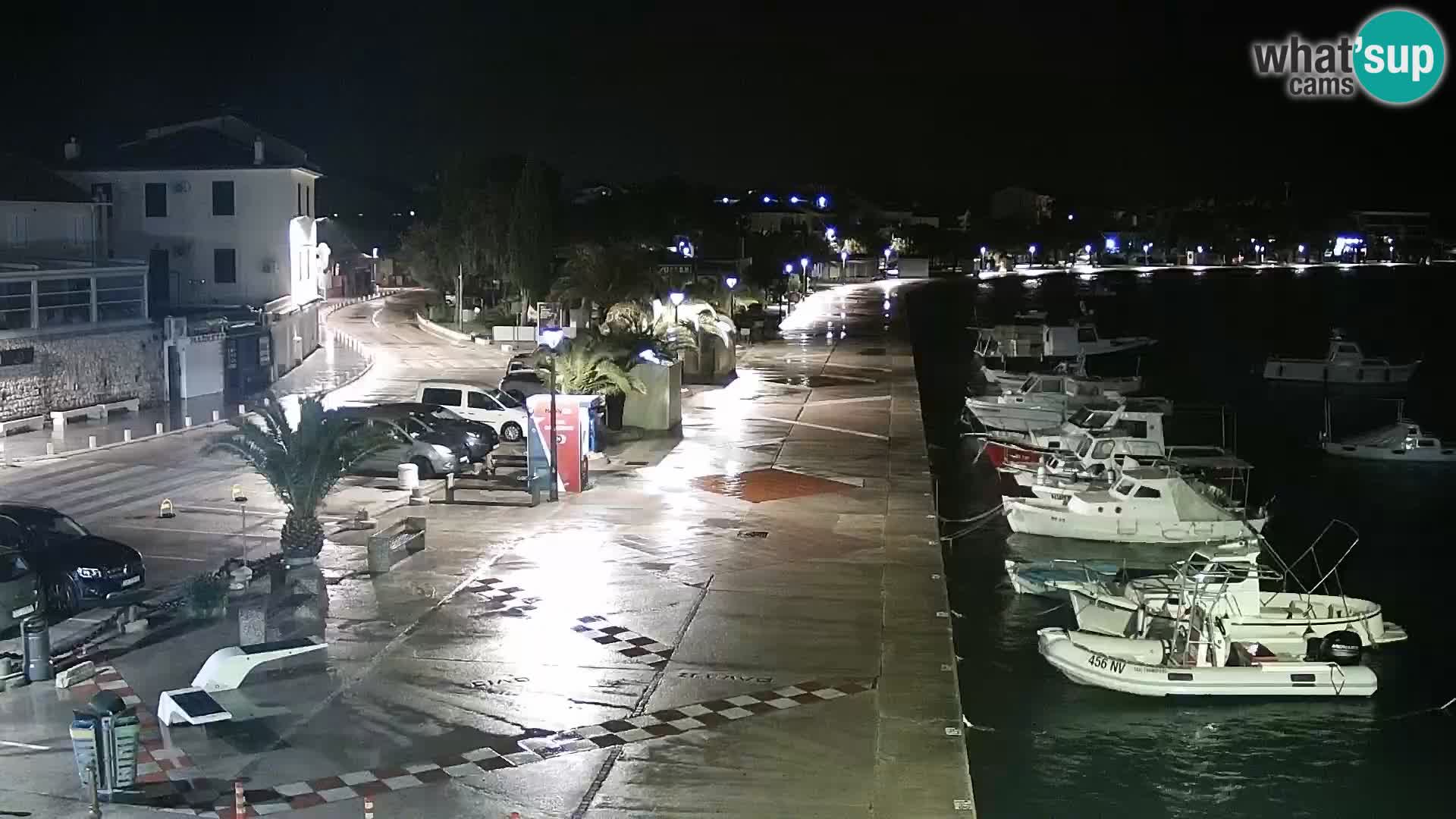 Novalja Livecam promenade