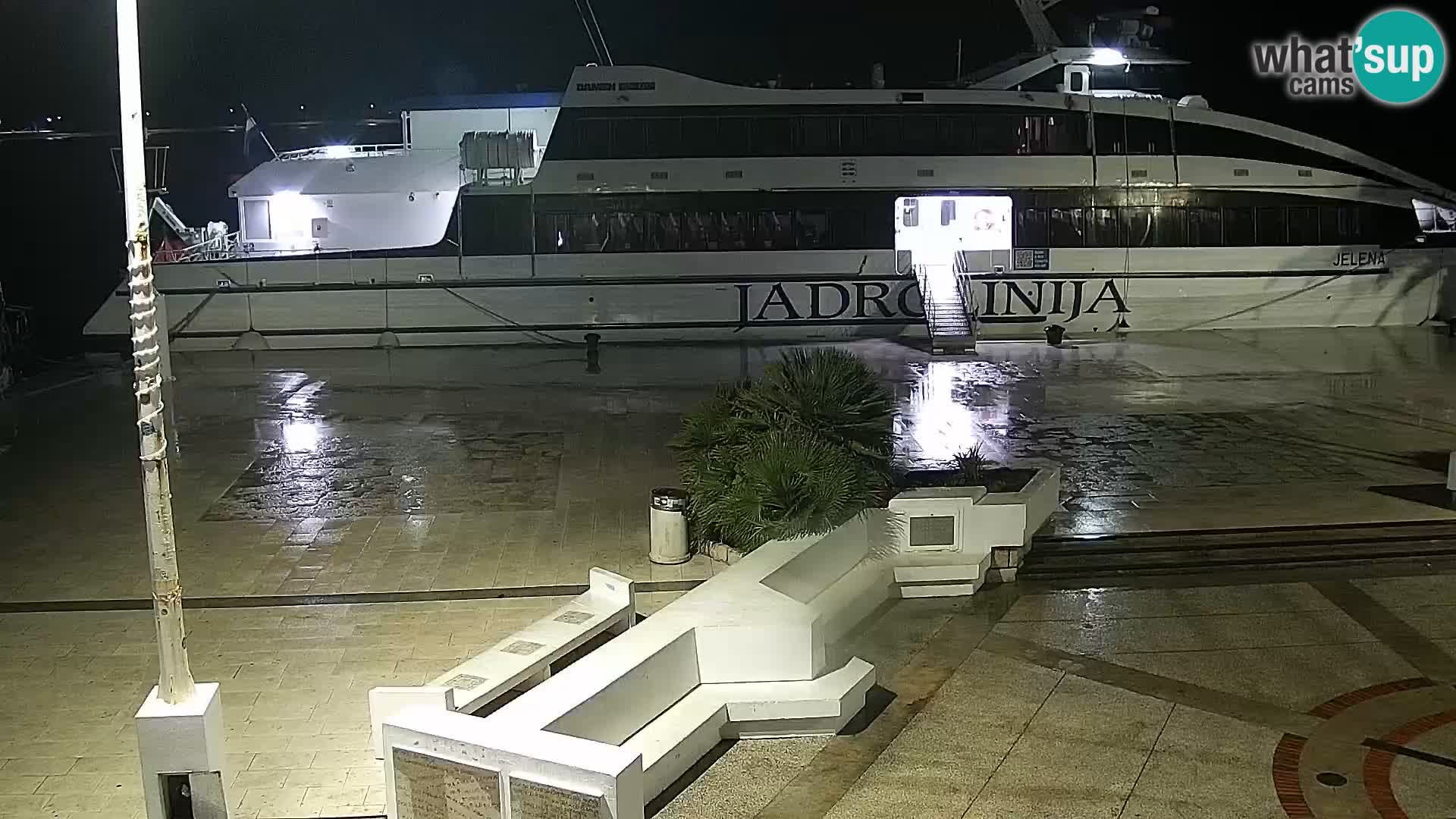 Novalja Livecam promenade