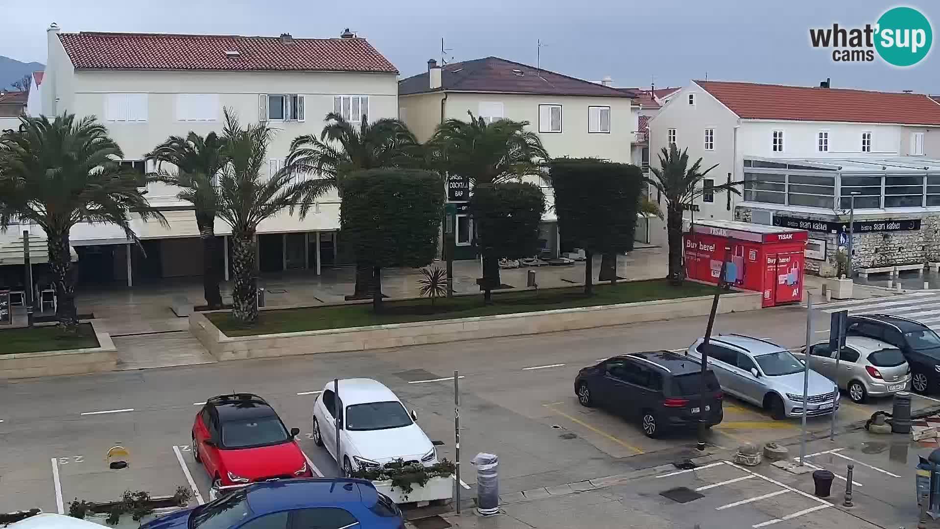 Livecam Promenade a Novalja