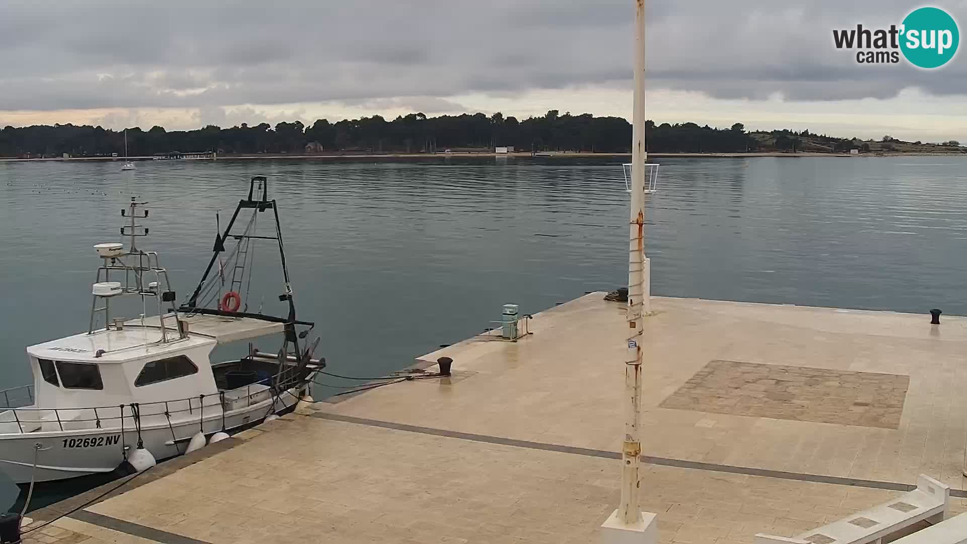 Novalja spletna kamera promenada