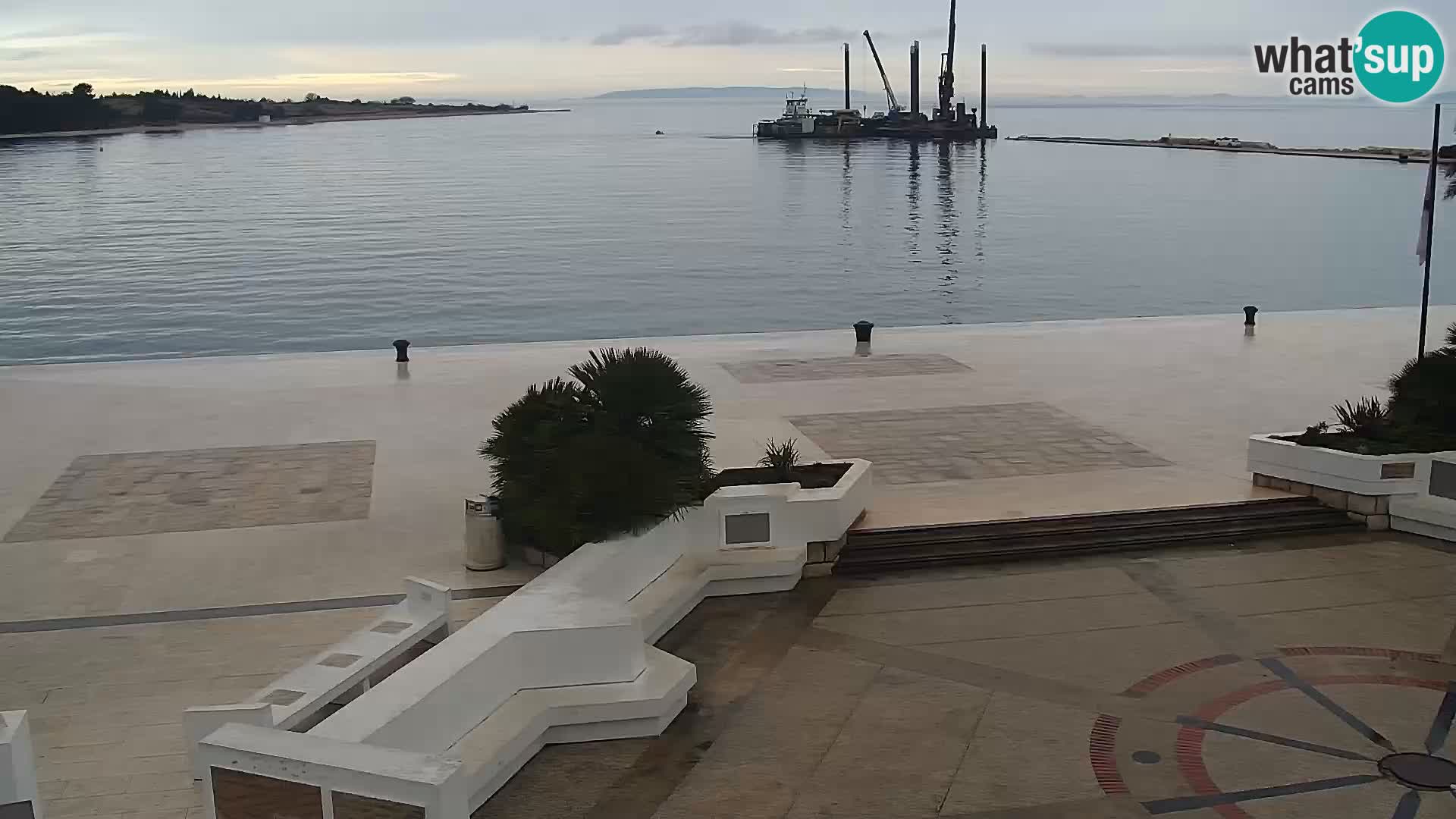Novalja Livecam promenade