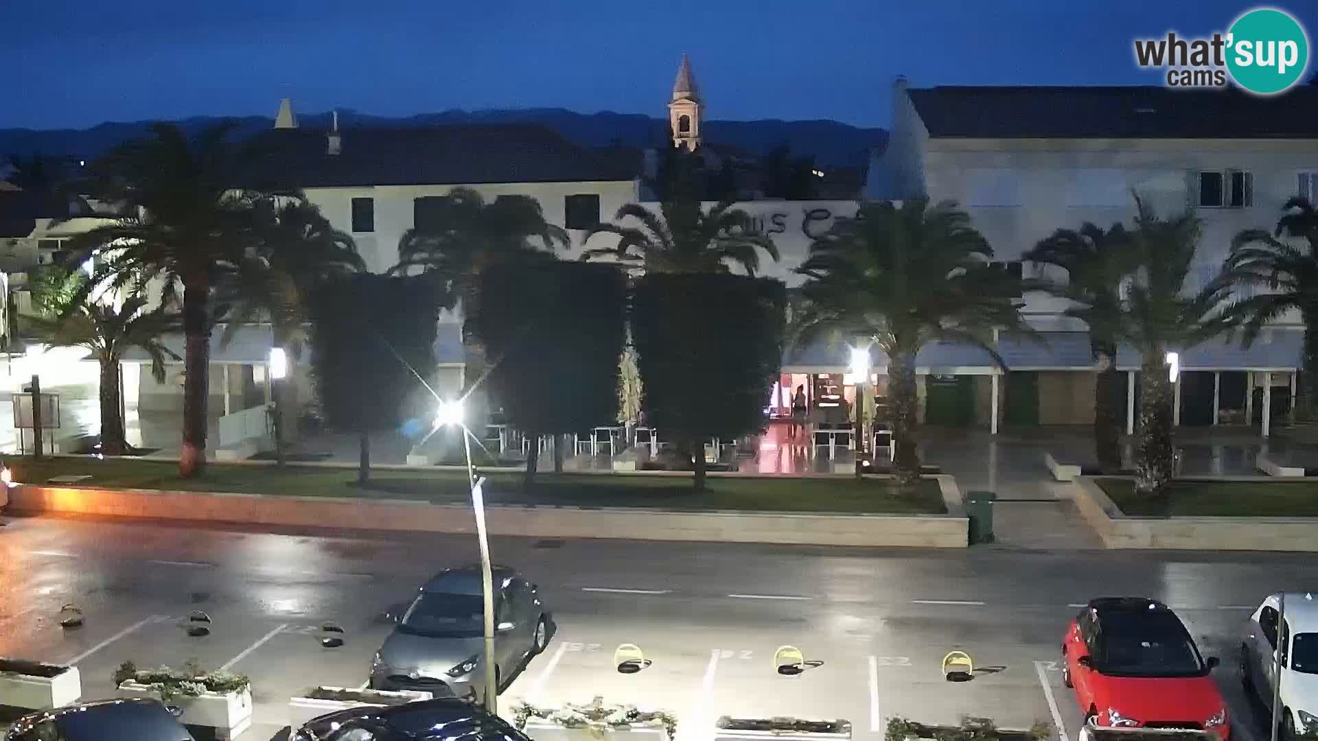 Novalja Livecam promenade