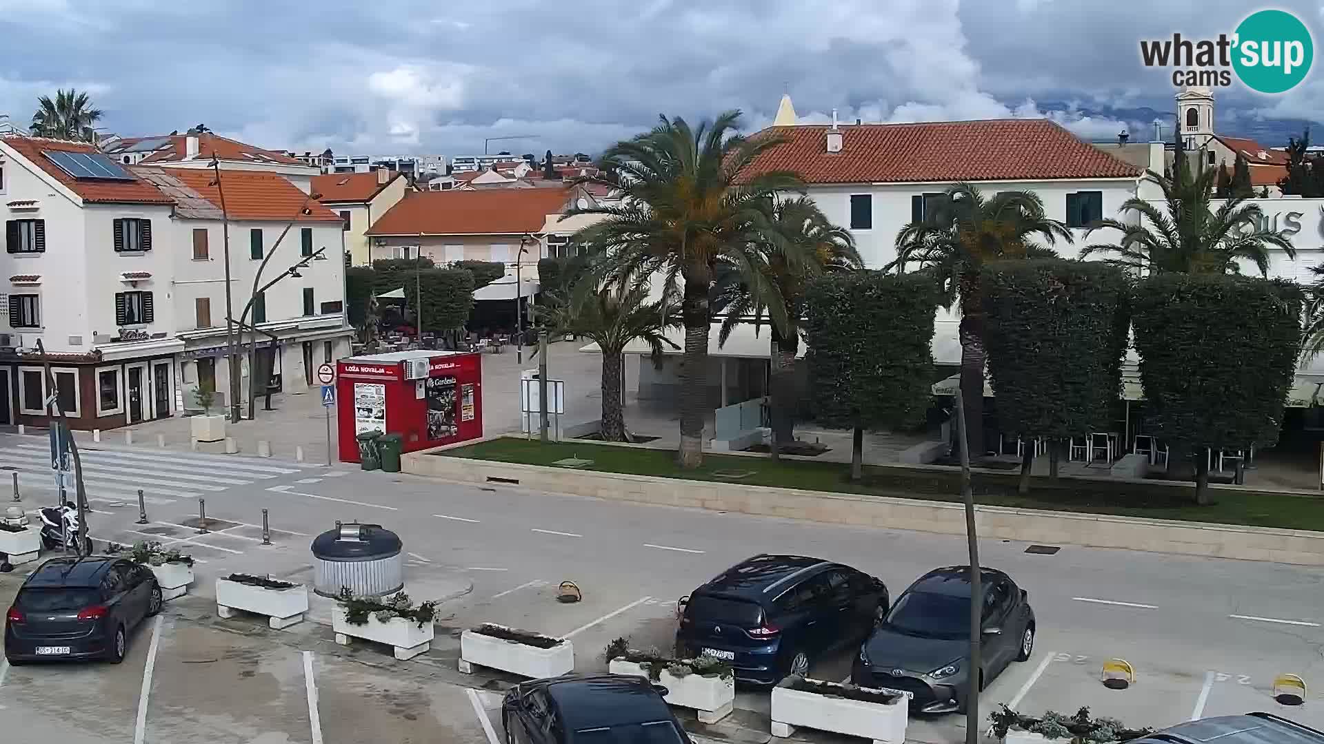 Livecam Promenade a Novalja