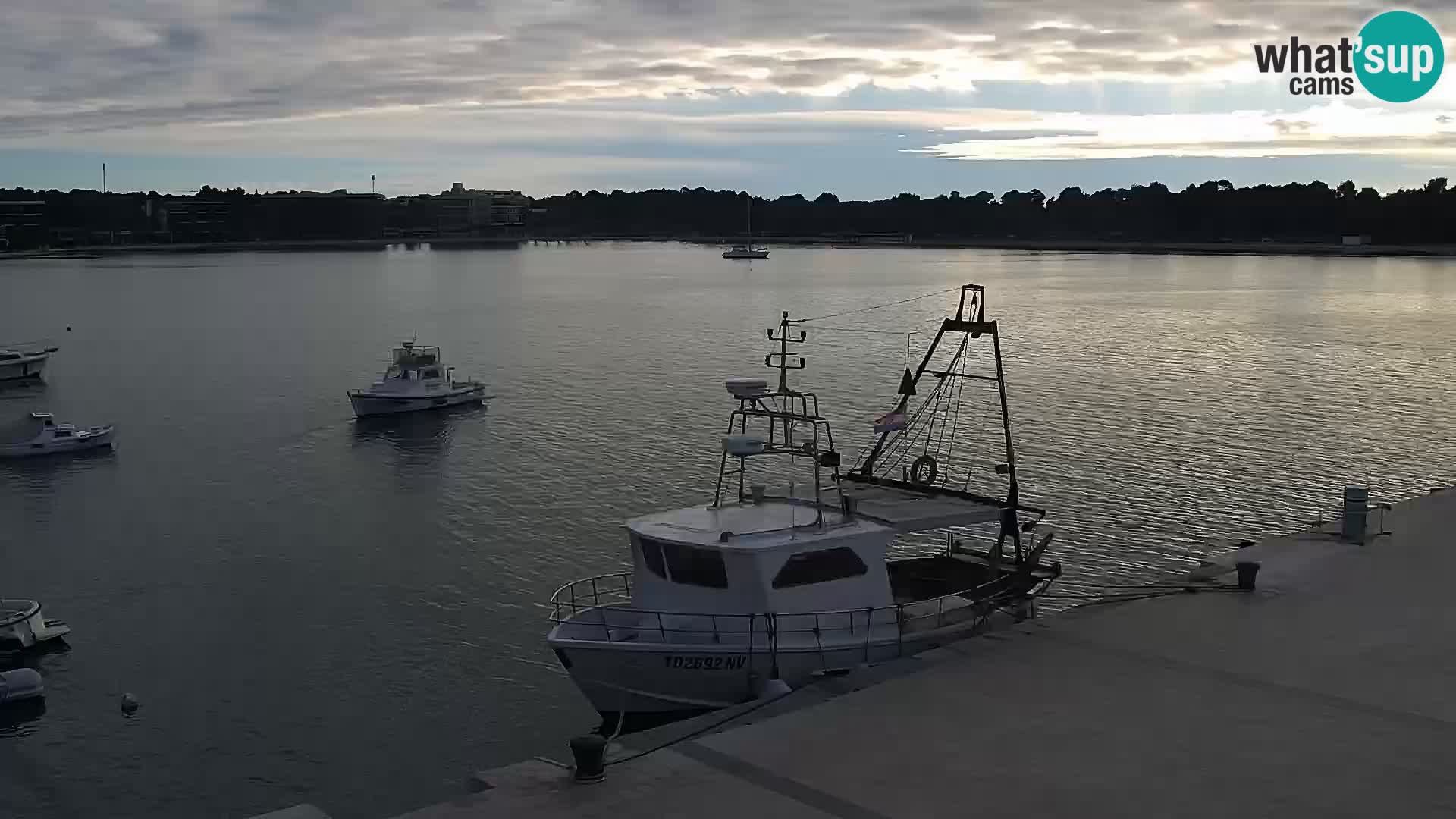 Novalja spletna kamera promenada