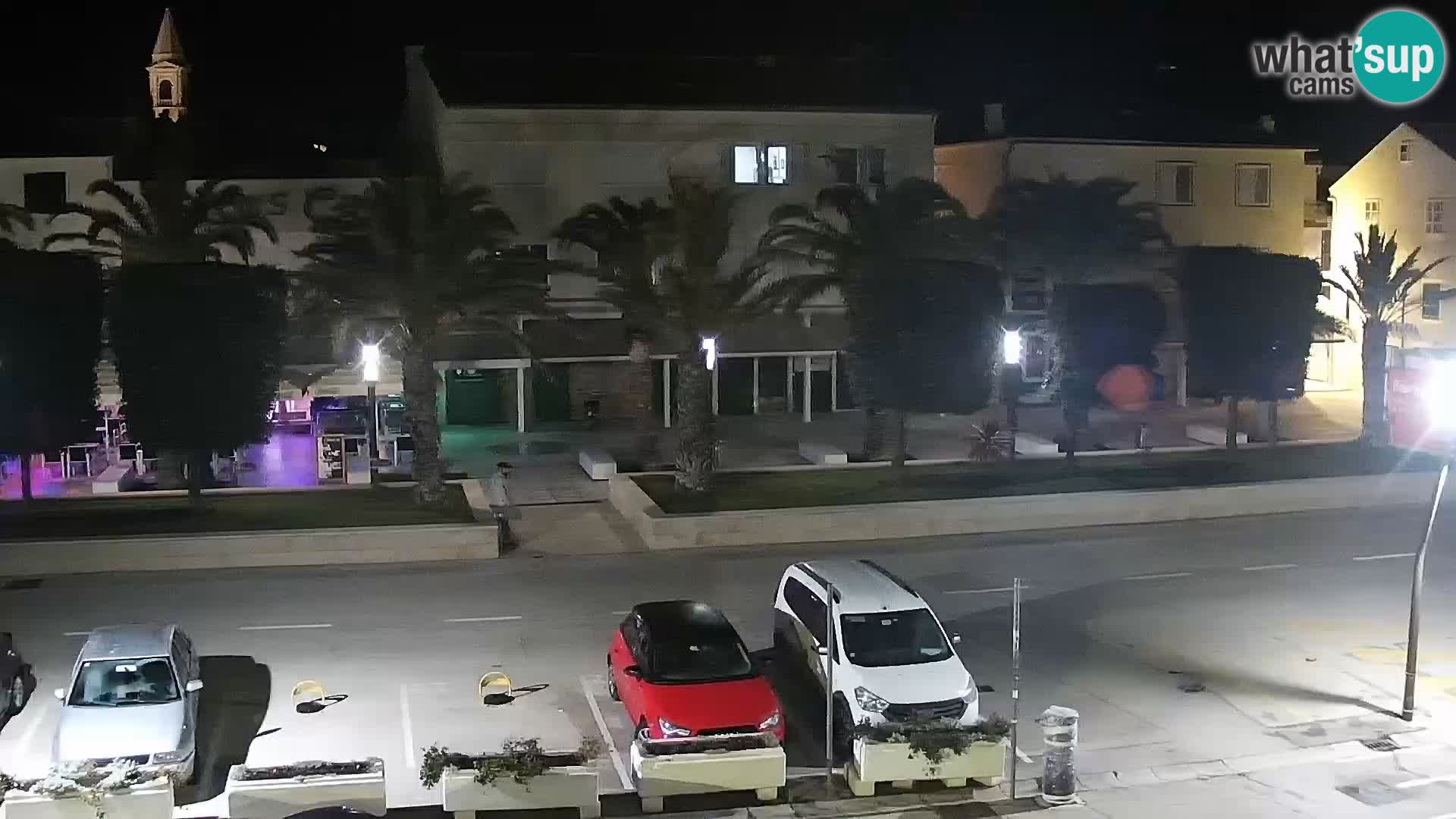 Novalja Livecam promenade