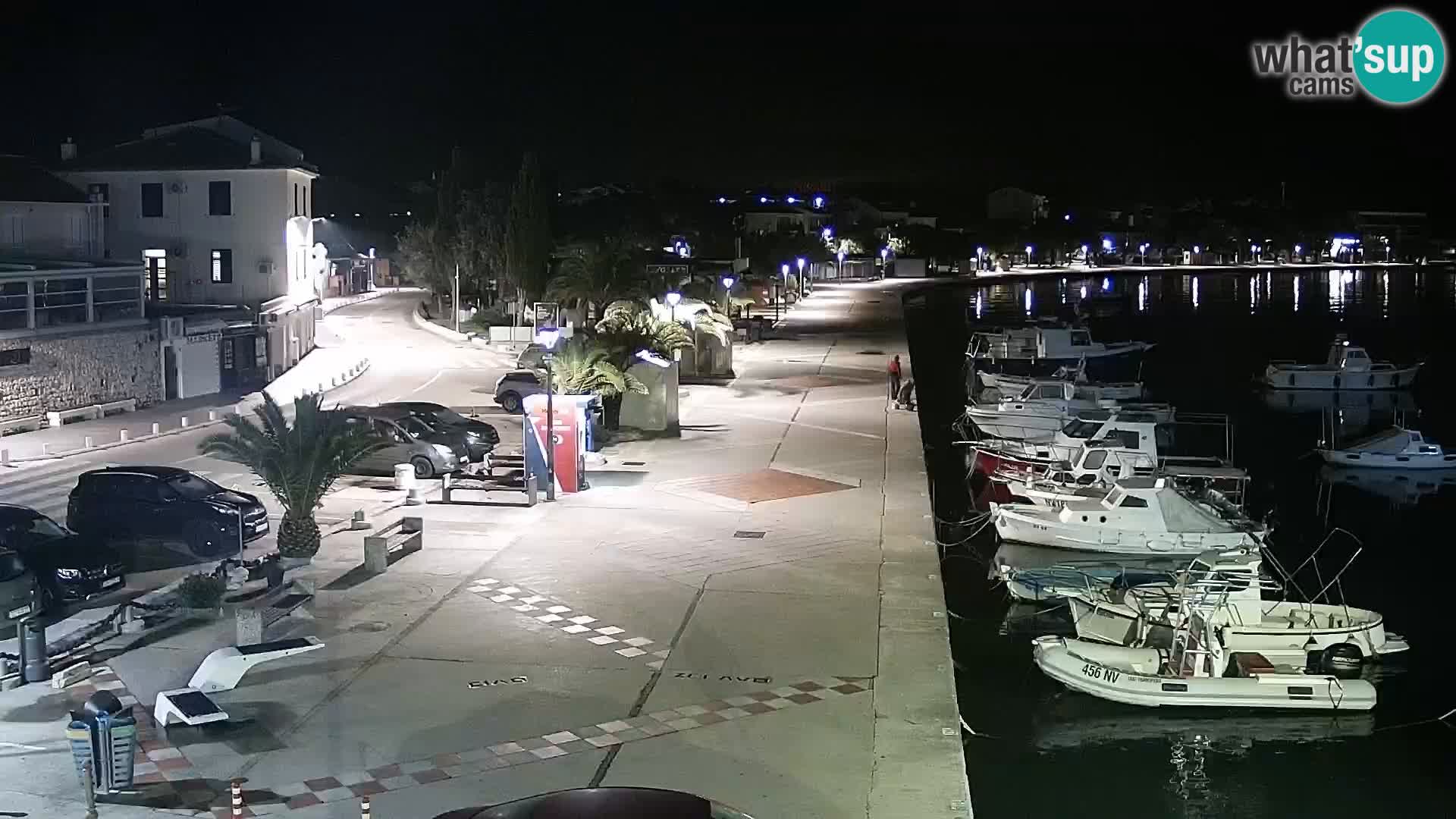 Novalja Livecam promenade