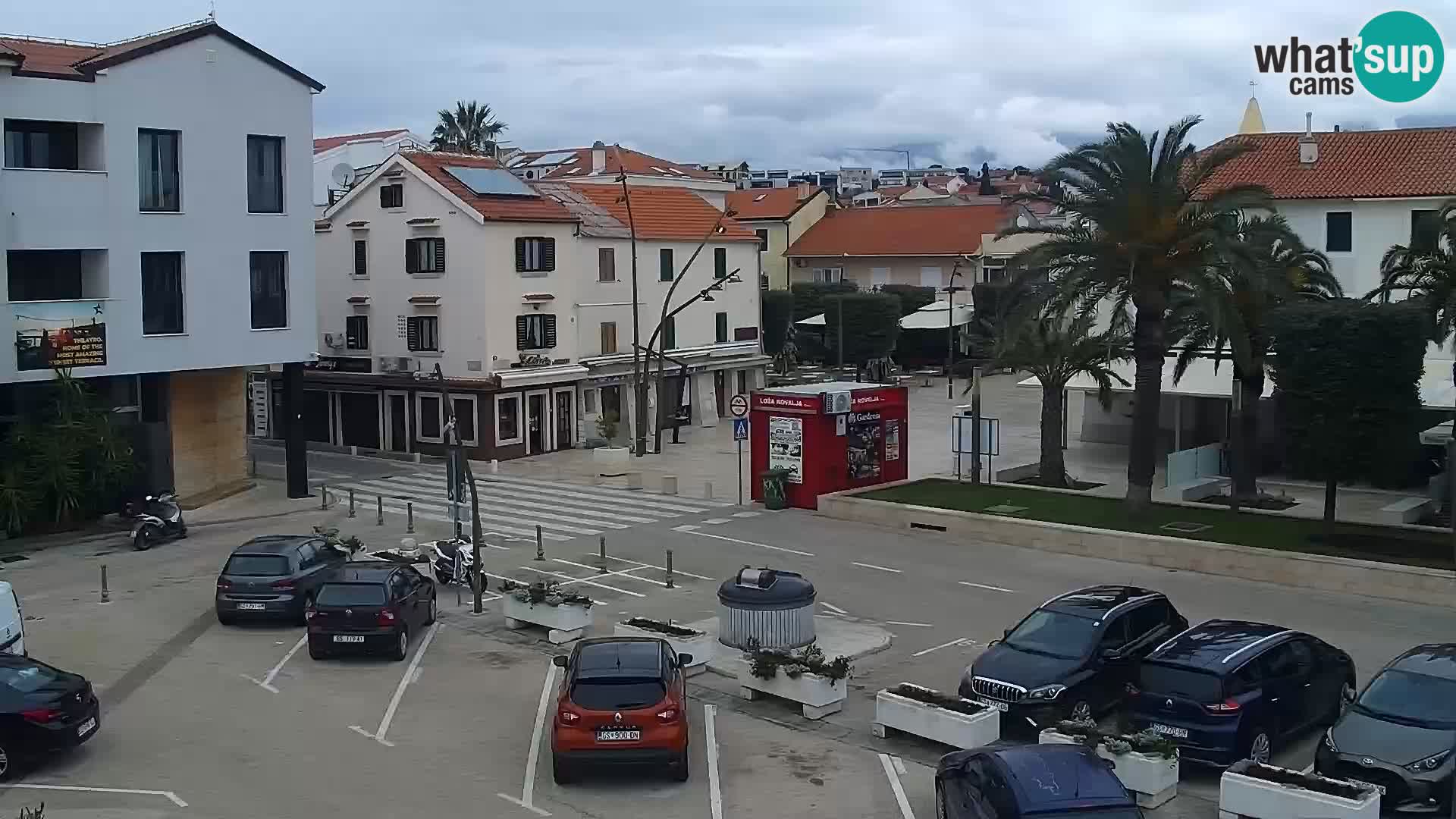 Novalja Livecam promenade