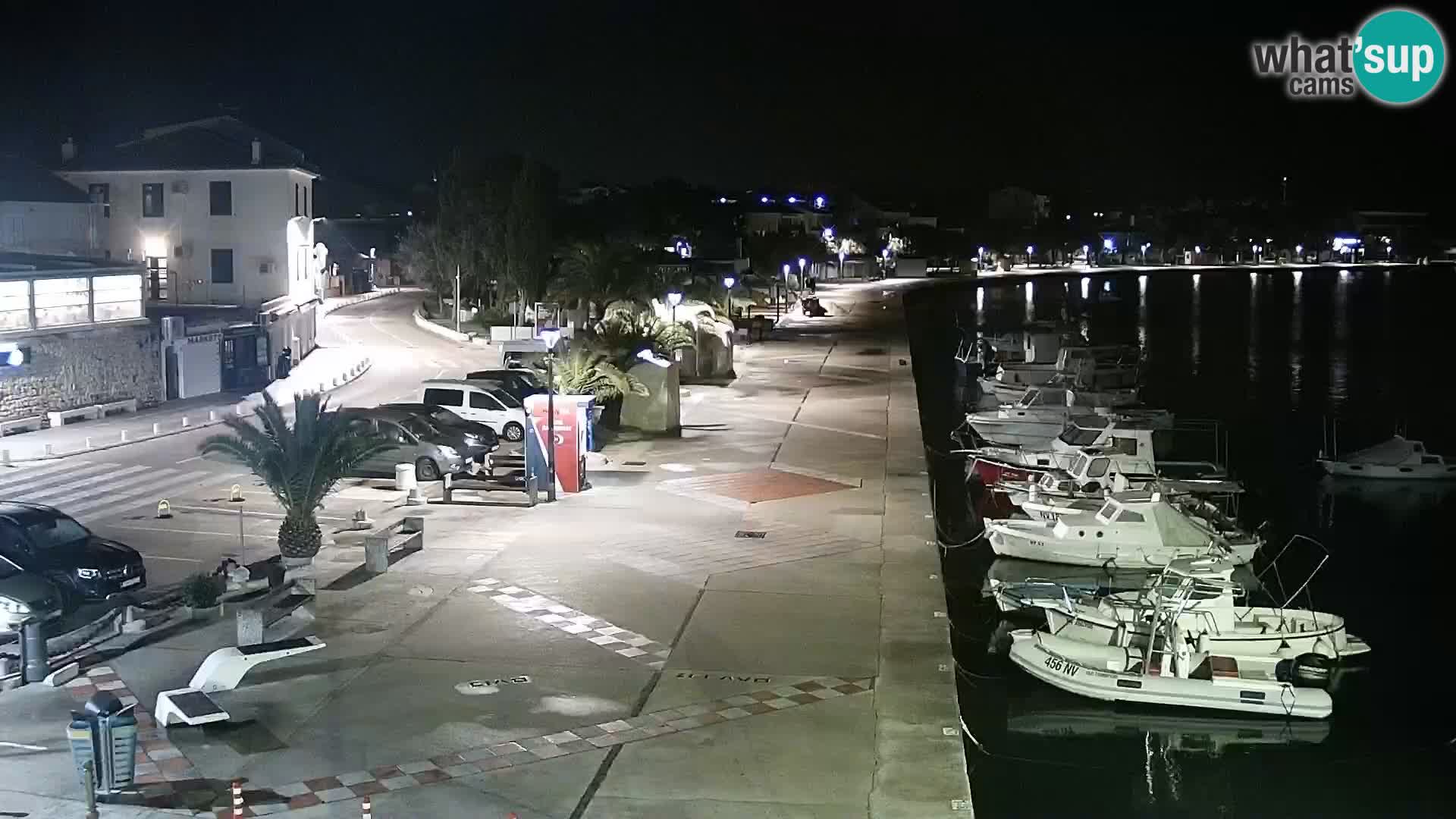 Livecam Promenade a Novalja